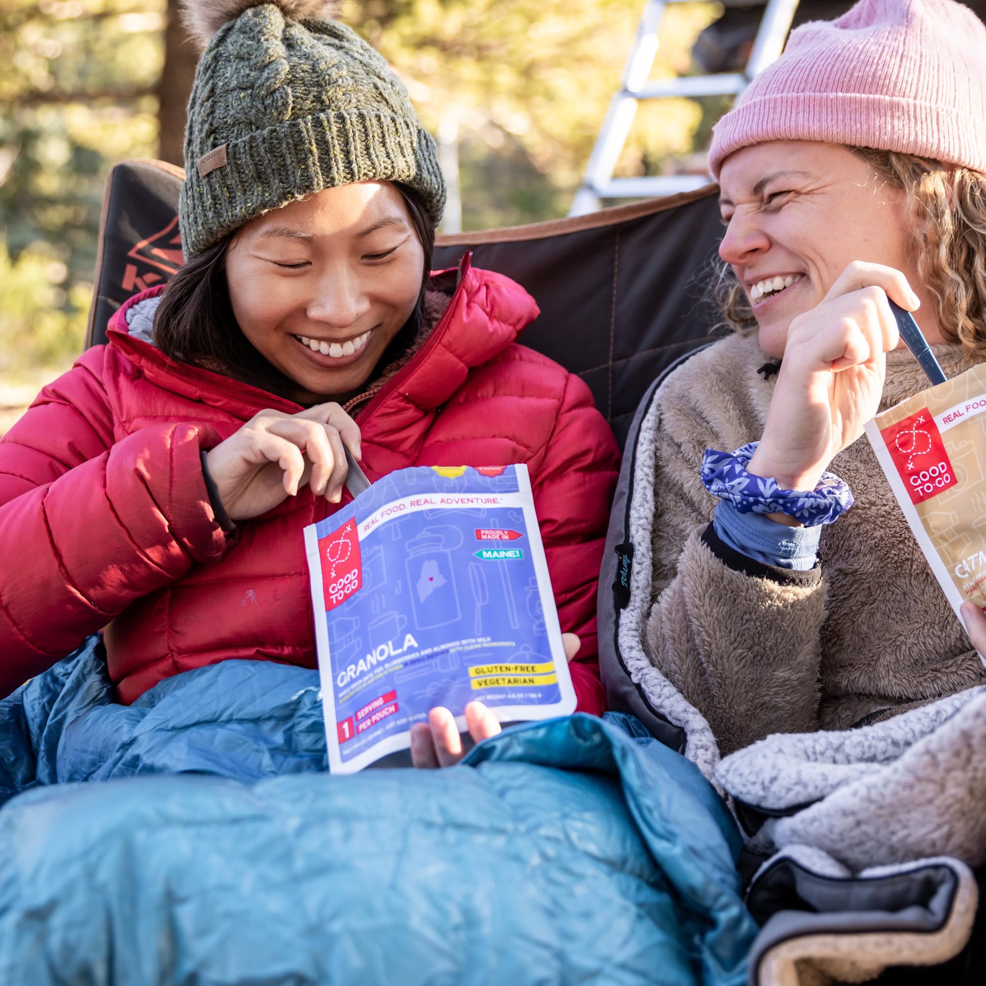 GOOD TO-GO Granola - Lightweight Dehydrated Camping & Backpacking Food - Just Add Water Meals for Hiking, Emergency Prep & Outdoor Adventures - Tastier Than Freeze-Dried Options