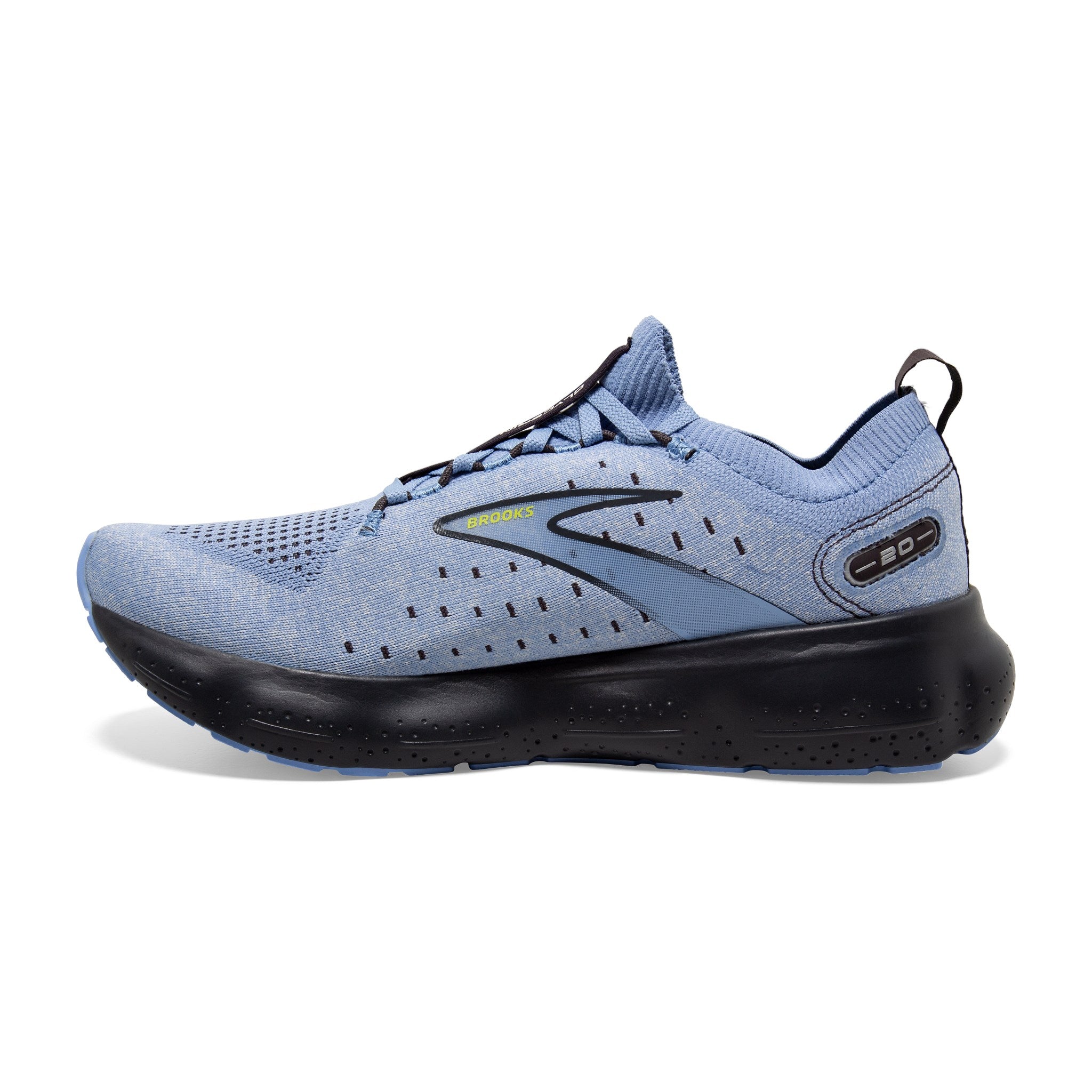 Brooks Men's Glycerin StealthFit 20 Running Shoes - Lightweight Cushioned Sneakers for Jogging, Gym Workouts & Daily Wear