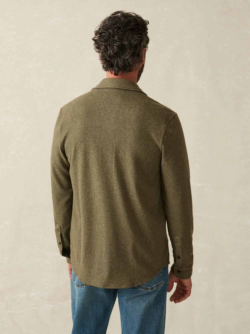 FAHERTY Men's Long Sleeve Double Pocket Sport Shirt - Casual Button Down Shirt for Golf, Work & Outdoor Activities