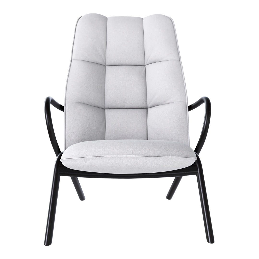 Cissy High Back Lounge Chair - Modern Comfortable Accent Chair with Sturdy Frame for Living Room, Bedroom, or Office - Multiple Color Options Available