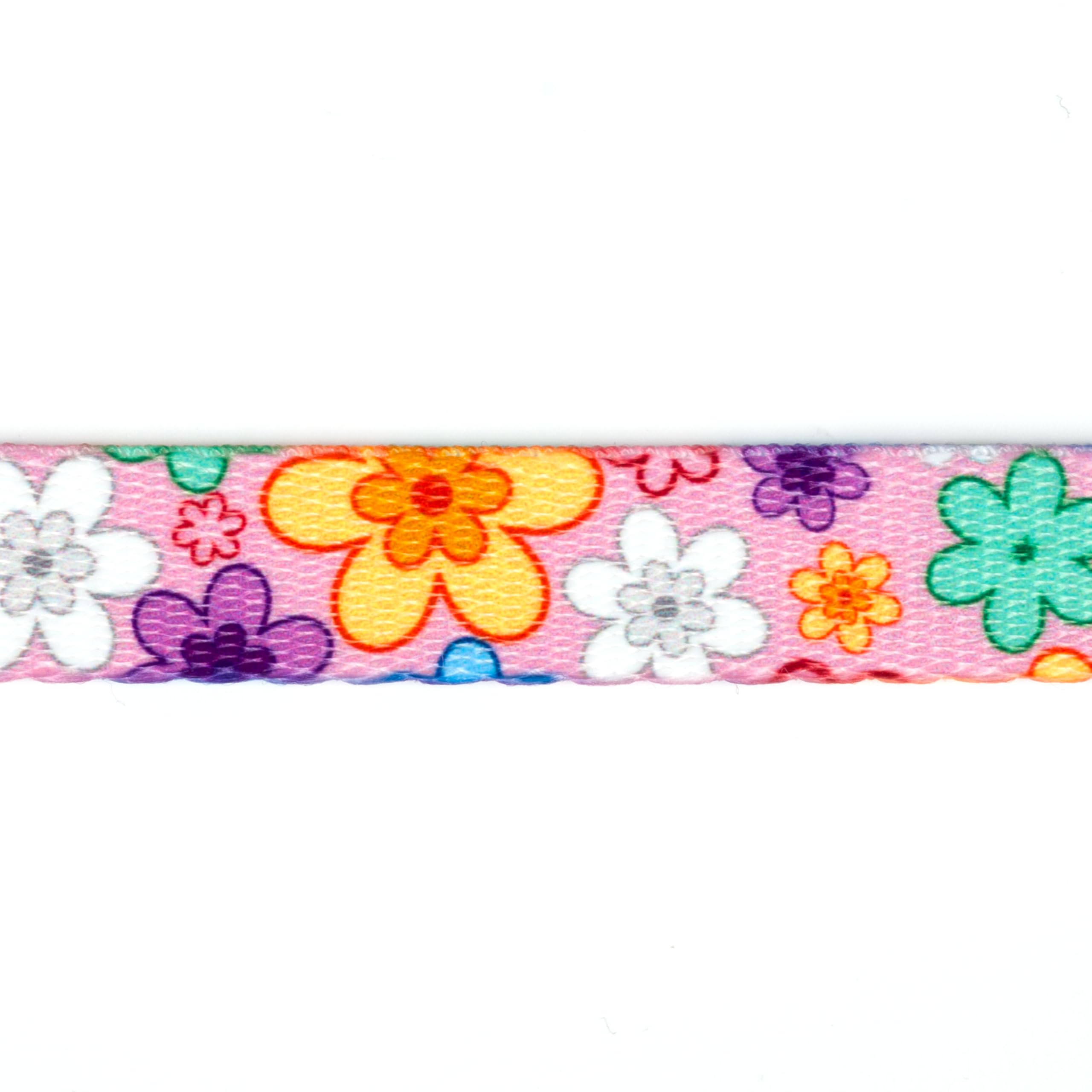 Country Brook Design - May Flowers Polyester Webbing for DIY Crafts, Sewing Projects & Home Decor - Floral Pattern Fabric Straps for Handbags, Belts & Accessories