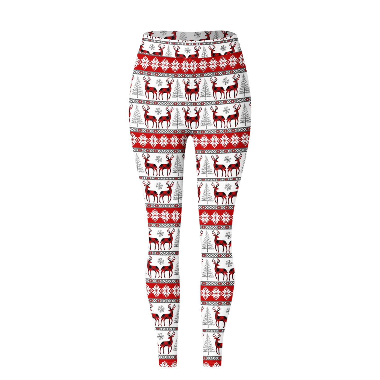 sdbrld Women's Plus Size Christmas & Halloween Leggings - Pumpkin Head Stripes Gothic Print High Waist Yoga Pants (Z21-White, XL) for Holiday Parties, Workouts & Festive Outfits