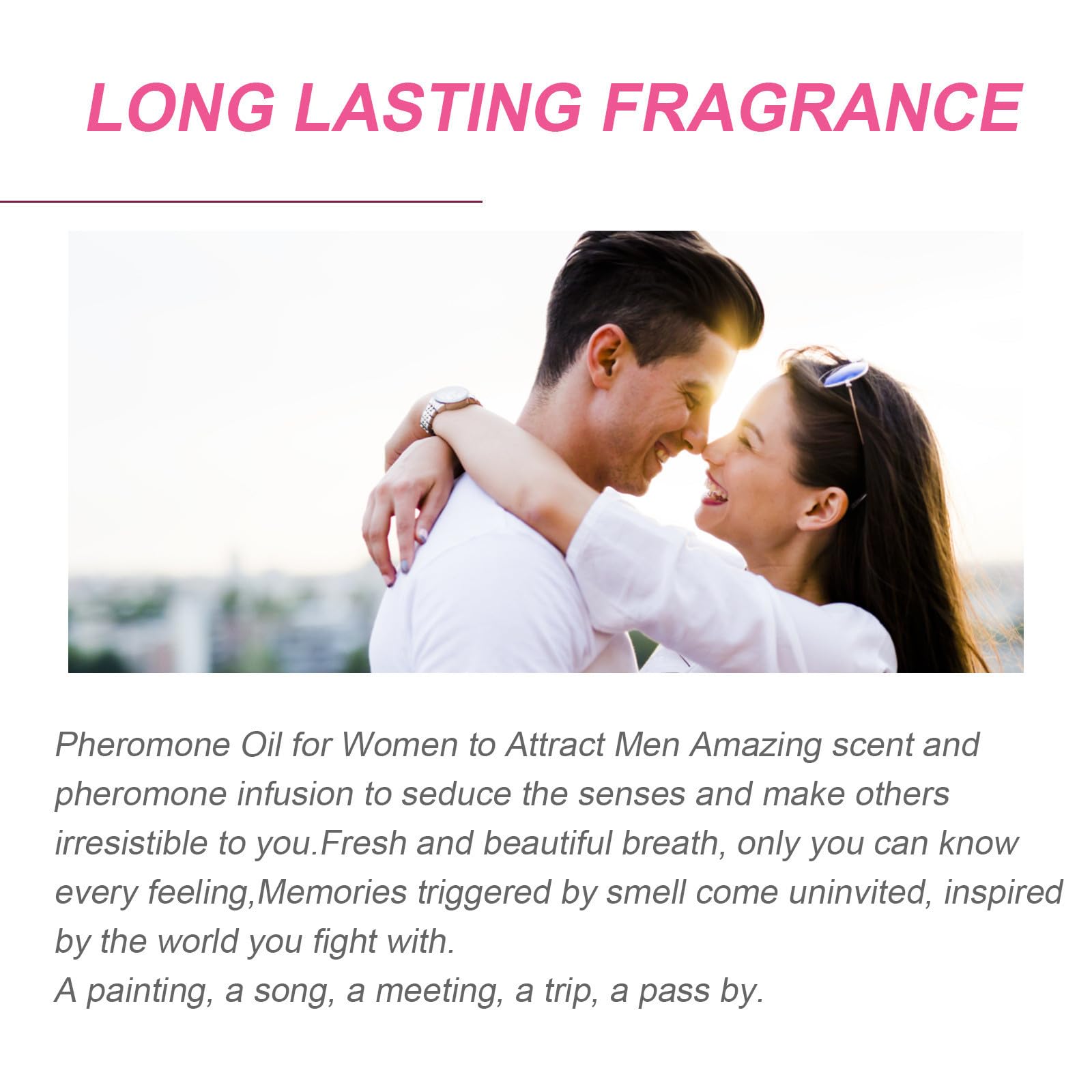 Alluring Pheromone Perfume for Women - Long-Lasting Attraction Scent Made in USA - Enhanced with Pheromones to Attract Men - Elegant Fragrance (10ml) - Perfect for Date Nights, Special Occasions & Confidence Boosting