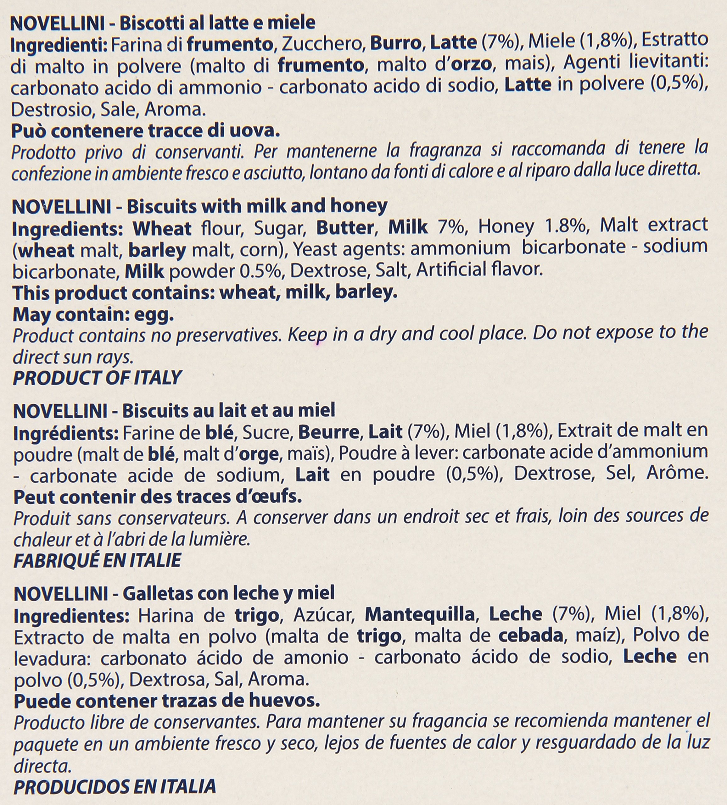 Gentilini Novellini Italian Pasta - 500g Pack | Premium Durum Wheat Semolina Pasta for Authentic Italian Dishes | Perfect for Spaghetti Carbonara, Pasta Salad & Family Dinners