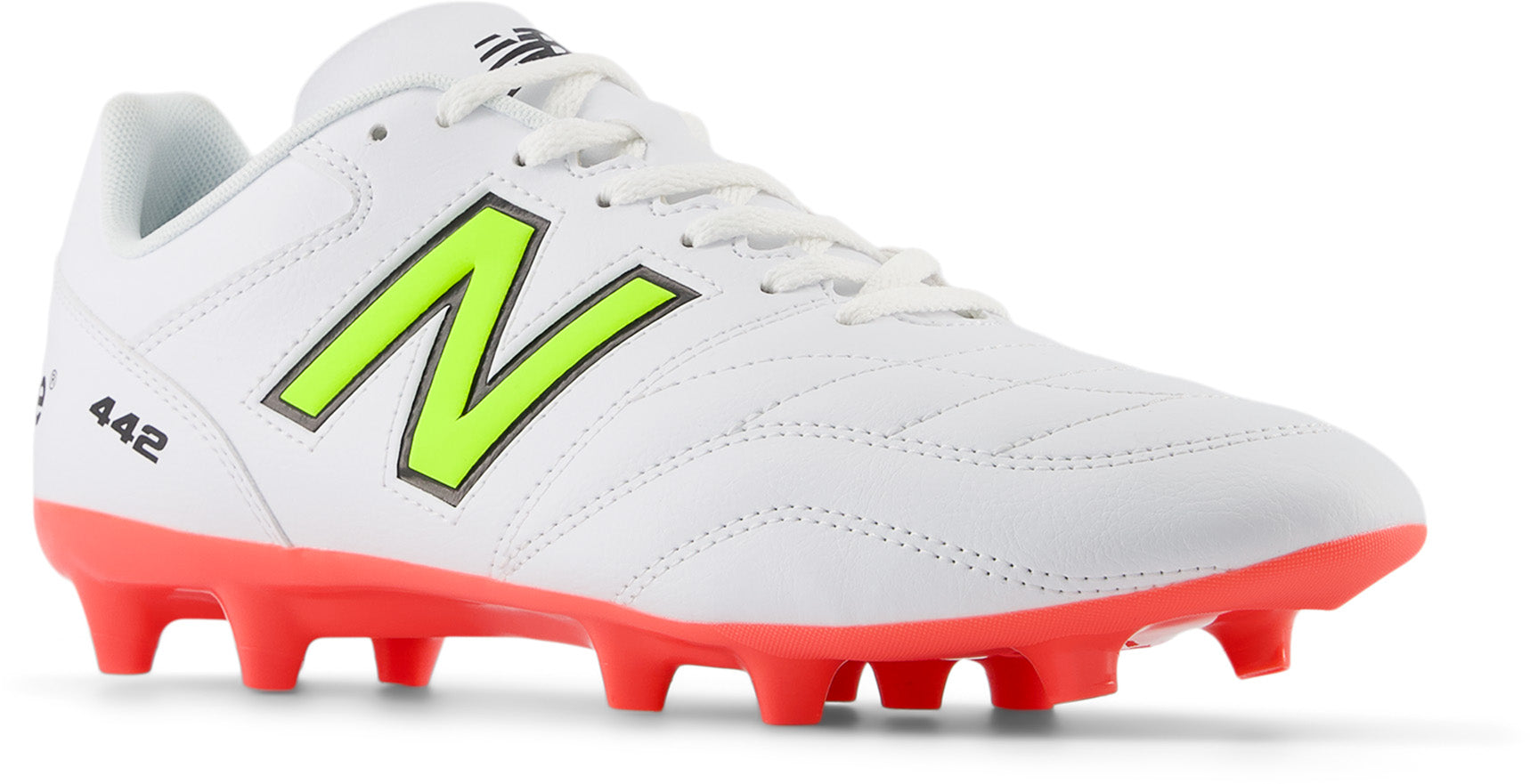 442 Academy V2 Firm Ground Men's Soccer Cleats - Wide 2E Fit for Comfort - Perfect for Training & Matches on Natural Grass Fields