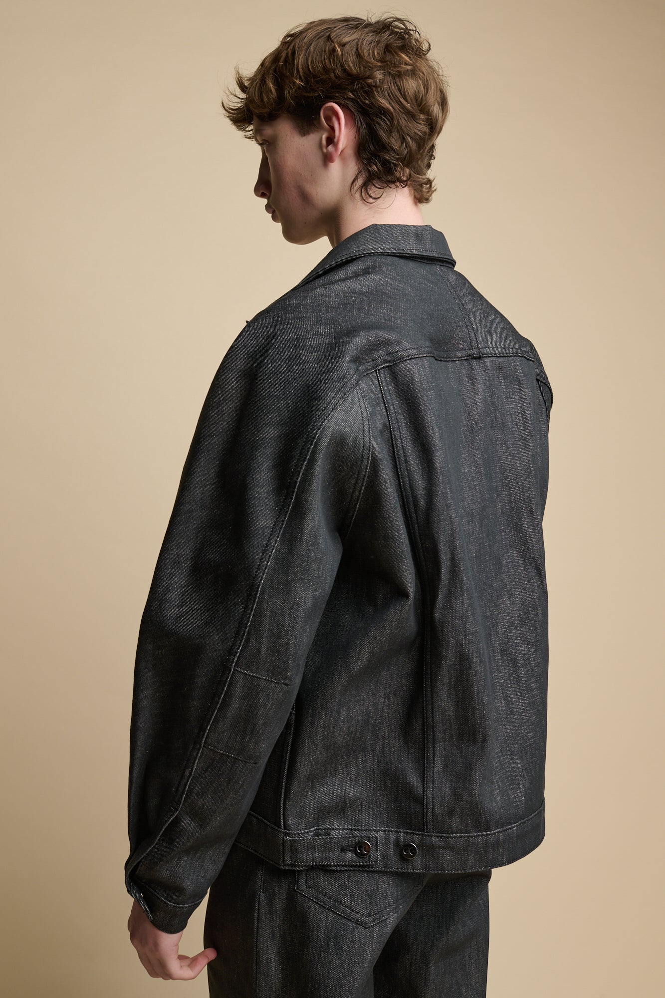 Men's Joe Denim Jacket - Black | Stylish Casual & Outdoor Wear for Everyday Comfort