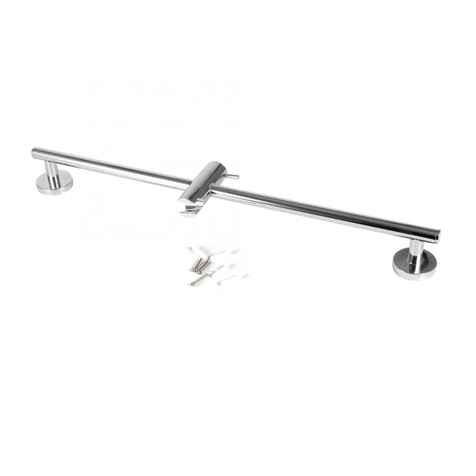 Adjustable Shower Head Holder with Lifting Rod - Universal Bathroom Shower Bracket for Wall Mount - Perfect for Home, Hotel & Spa Renovation