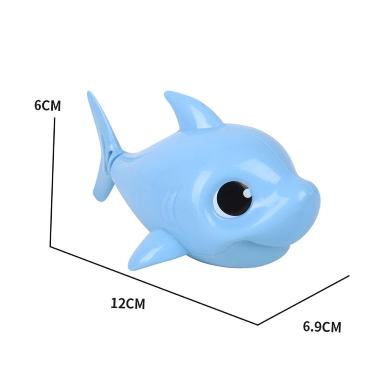 FOYTOKI 4 Pack Wind Up Bath Toys for Kids - Swimming Fish Bath Toys, Cute Clockwork Floating Toys for Toddlers & Babies - Perfect for Bathtime Fun, Pool Parties & Sensory Play