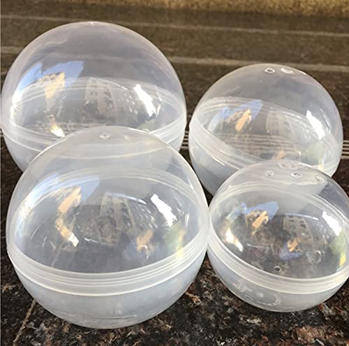 25-Piece 100mm Empty Plastic Toy Capsule Eggs for Vending Machine - DIY Prize Balls, Kids Party Favors & Classroom Rewards (Perfect for Gumball Machines, Birthday Goodie Bags & School Incentives)