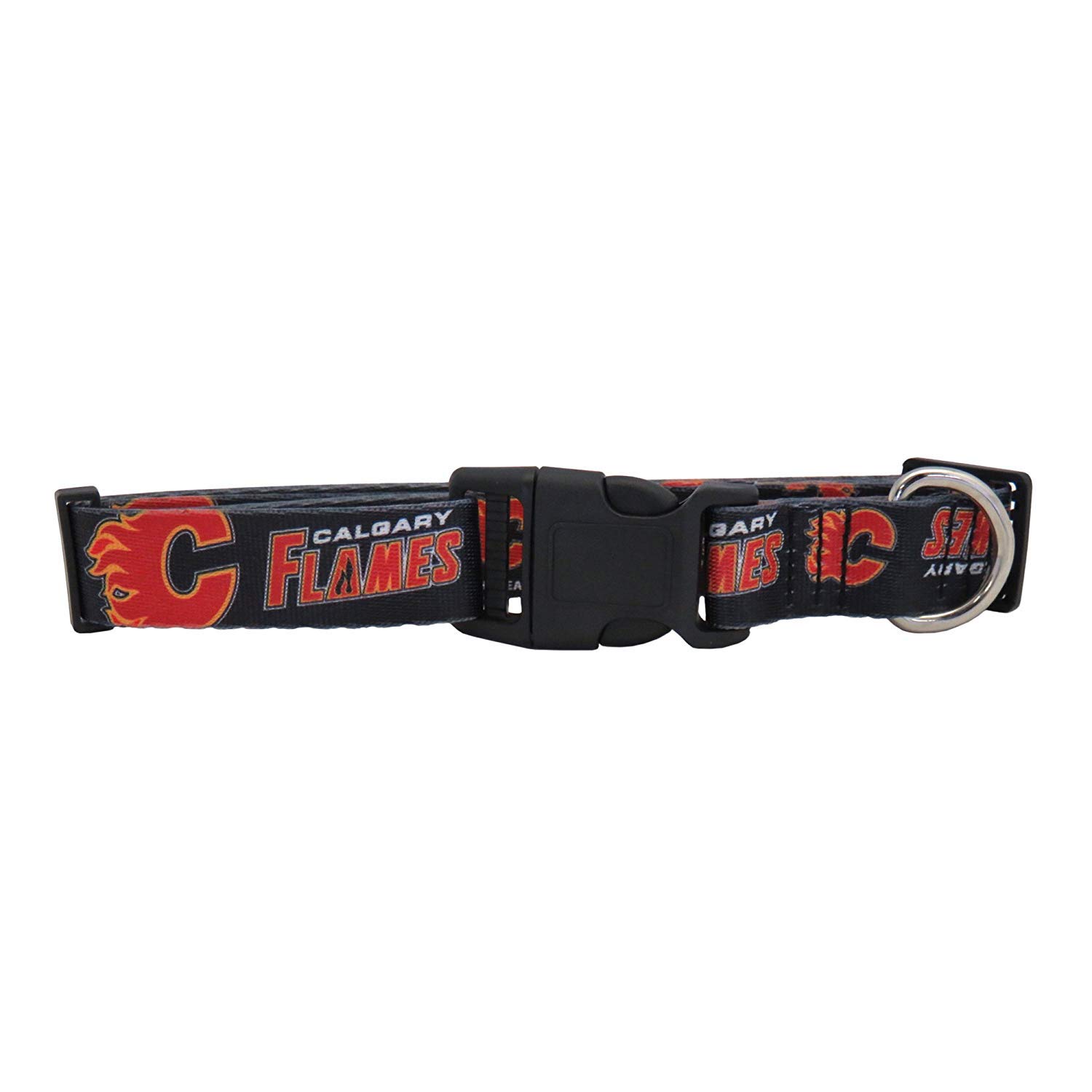 Official NHL Team Pet Collar - Durable & Adjustable Dog Collar for Small Medium Large Dogs - Perfect for Game Day, Walks & Team Spirit (Choose Your Team)