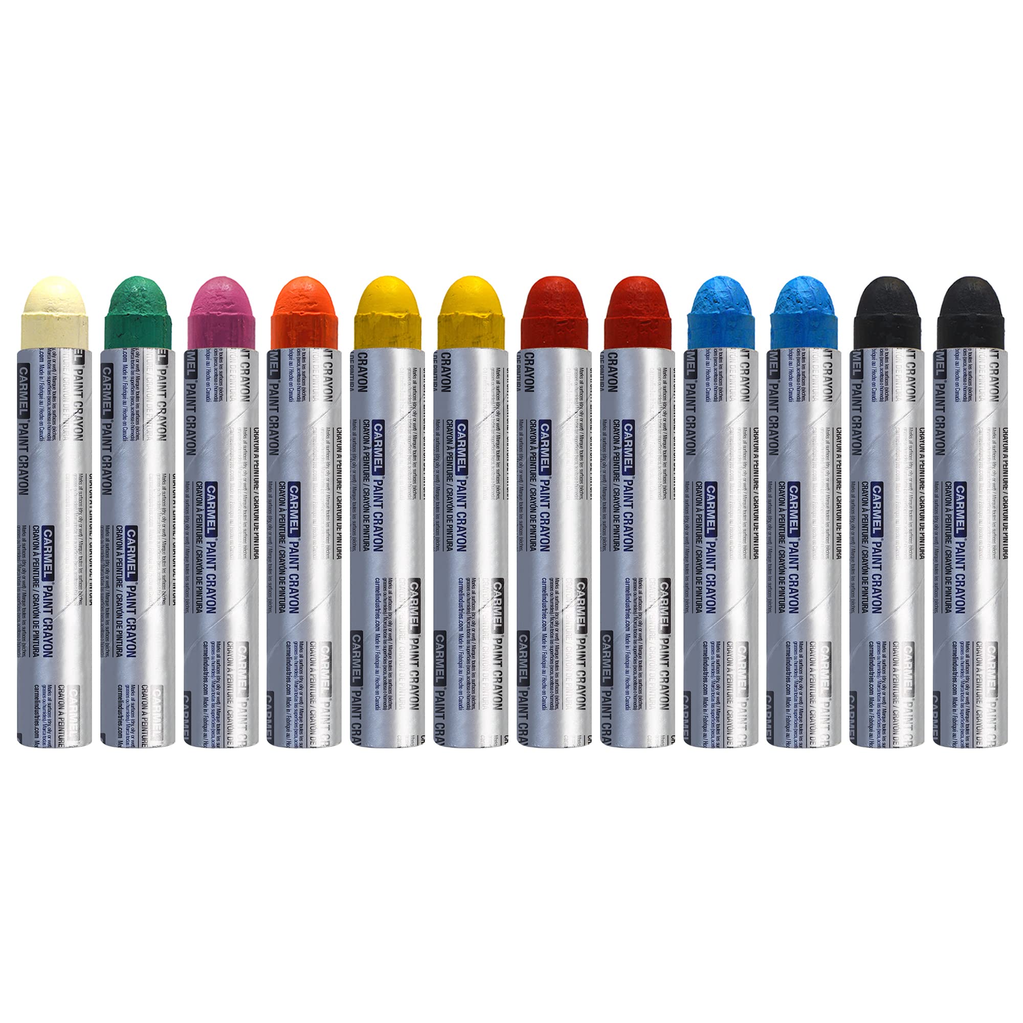 Carmel Paint Crayons Set - 24 Vibrant Colors for Kids & Artists - Non-Toxic Washable Art Supplies for Drawing, Coloring & DIY Crafts - Perfect for Home, School & Classroom Art Projects
