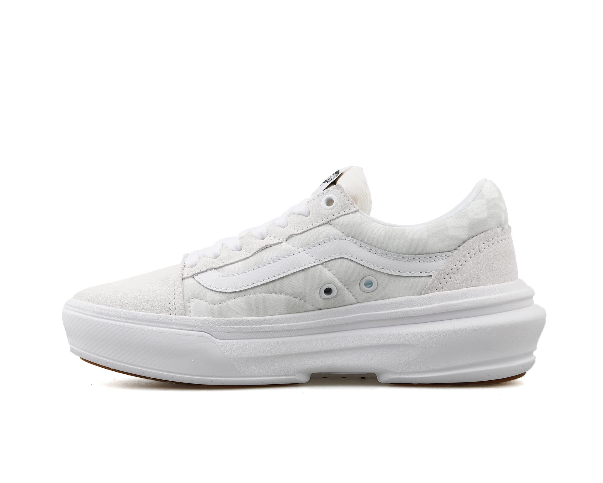 Vans Old Skool Overt Skate Shoes for Men & Women - Classic Black & White Sneakers for Casual Wear, Street Style & Skateboarding