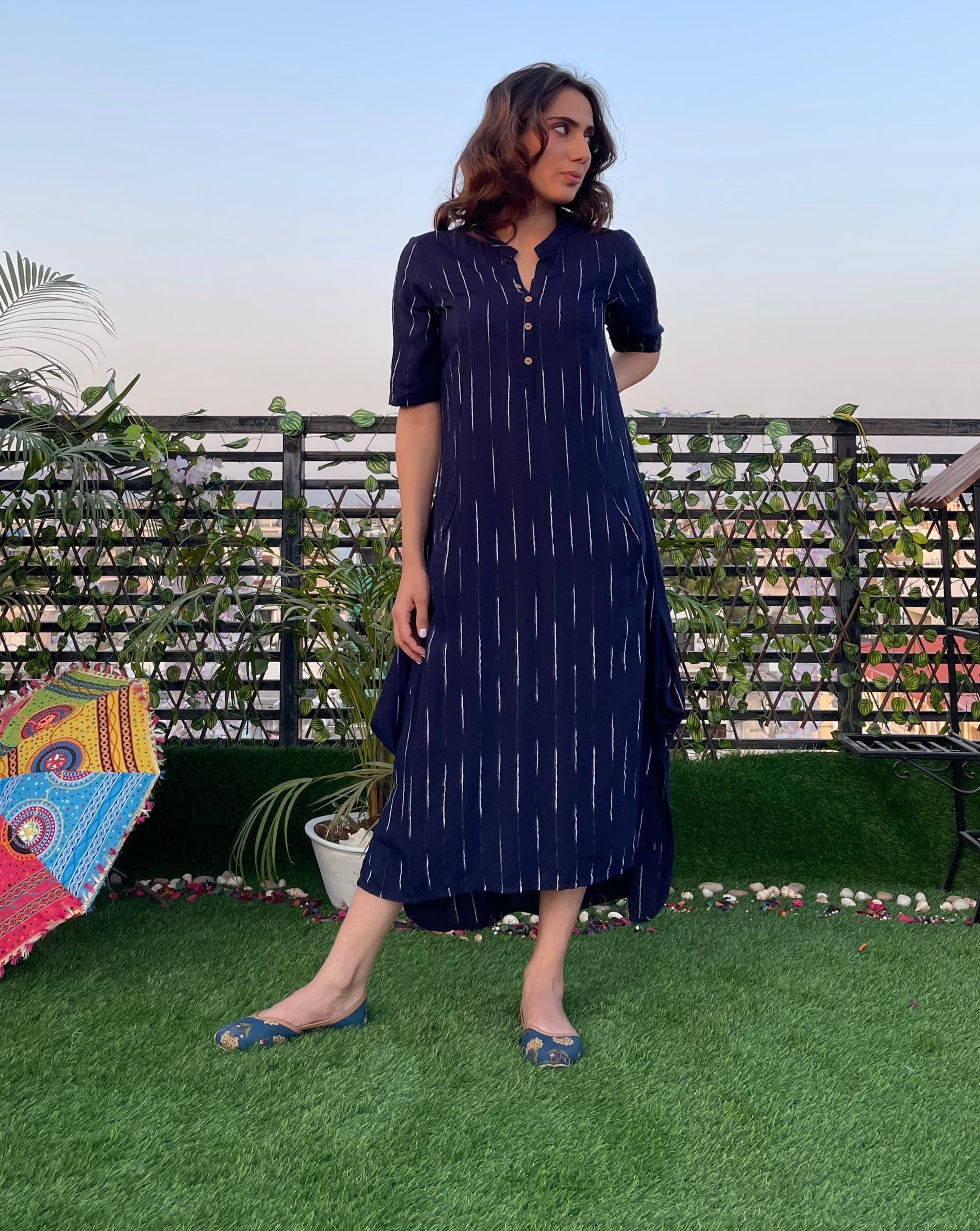 Stylish Blue Dress for Women | Trendy Summer Outfit | Perfect for Beach, Party & Casual Wear
