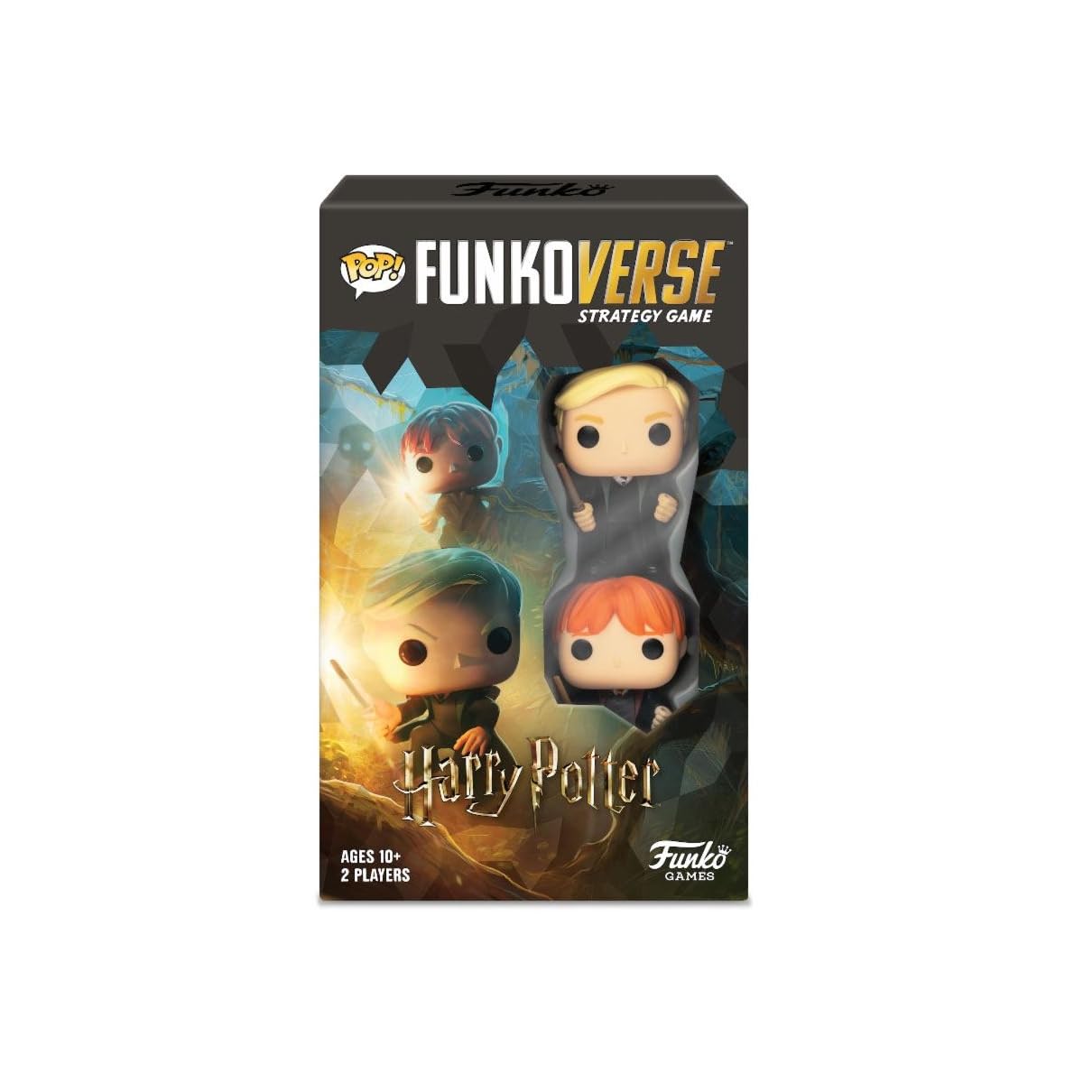 Funko 43496 Harry Potter Funkoverse Strategy Game - 2 Character Pack, Multi-Colour French Board Game for Family Game Nights and Harry Potter Fans