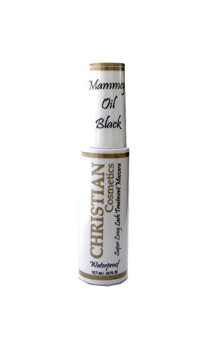 Christian Super Long Lash Waterproof Mascara with Castor Oil - Black | Volumizing & Lengthening for Day & Night Wear