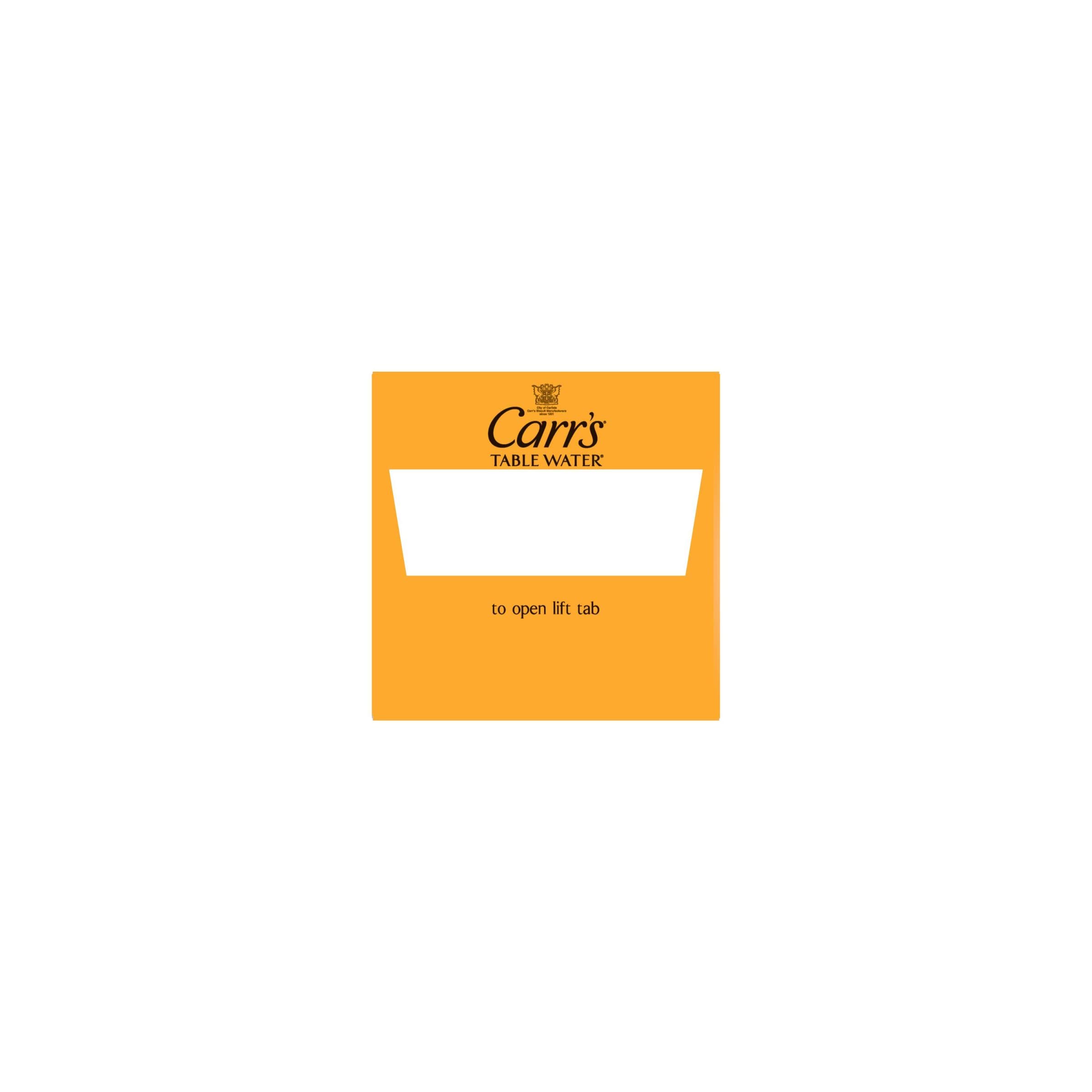 Carr's Table Water Crackers - Roasted Garlic & Herbs Flavor, Baked Snack Crackers, 4.5oz Box (Pack of 1) | Perfect for Parties, Cheese Platters & Gourmet Appetizers