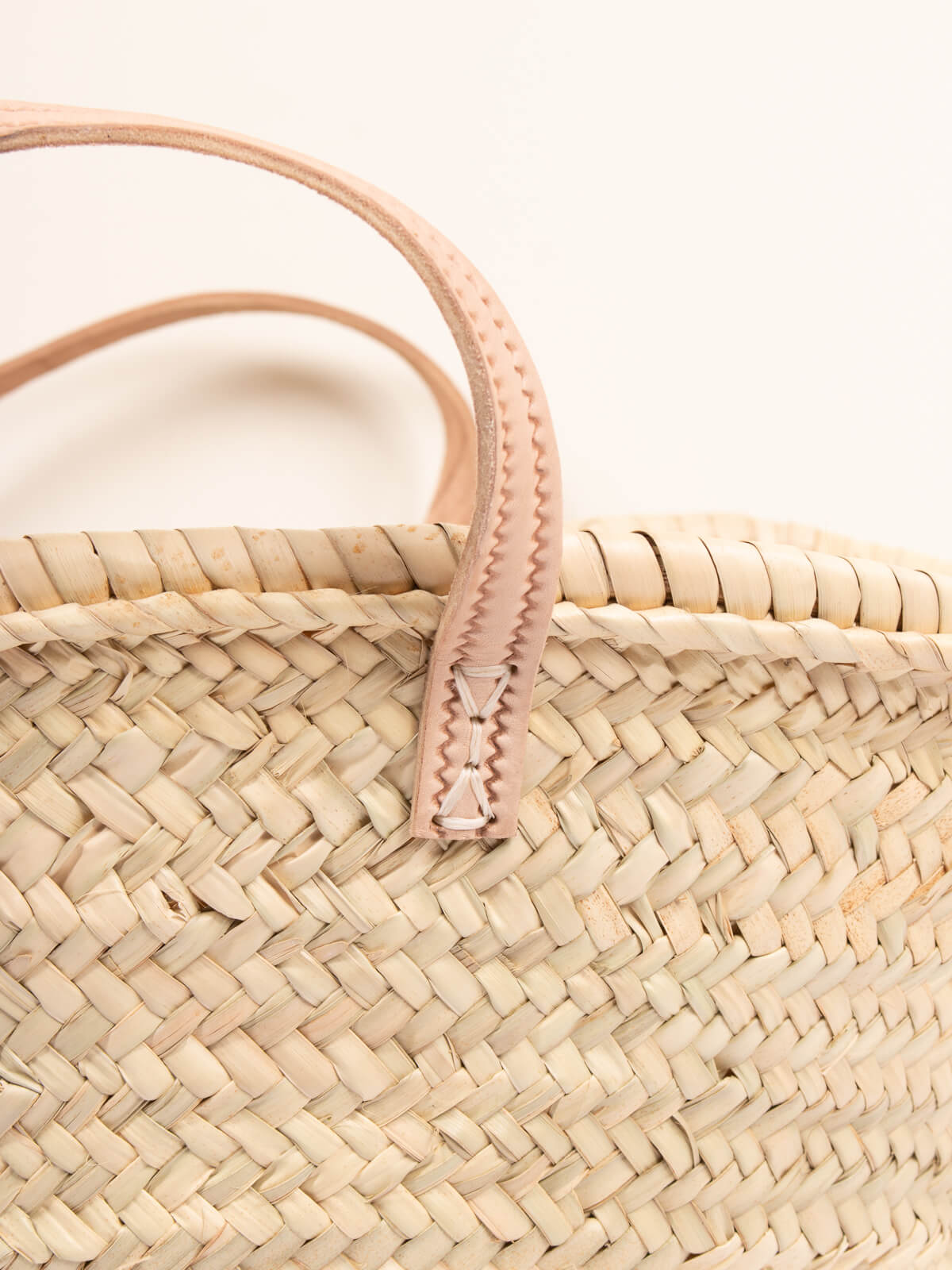 Parisienne Woven Basket Bag - Natural Rattan Handmade Tote for Women | Perfect for Beach, Picnic, Shopping & Summer Outfits