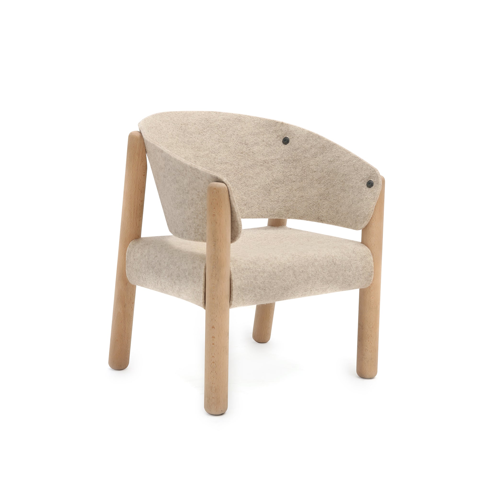 Charlie Crane SABA Chair - Modern Wooden High Chair for Babies & Toddlers - Adjustable & Ergonomic Design for Safe & Comfortable Feeding - Perfect for Home, Kitchen, and Restaurant Use