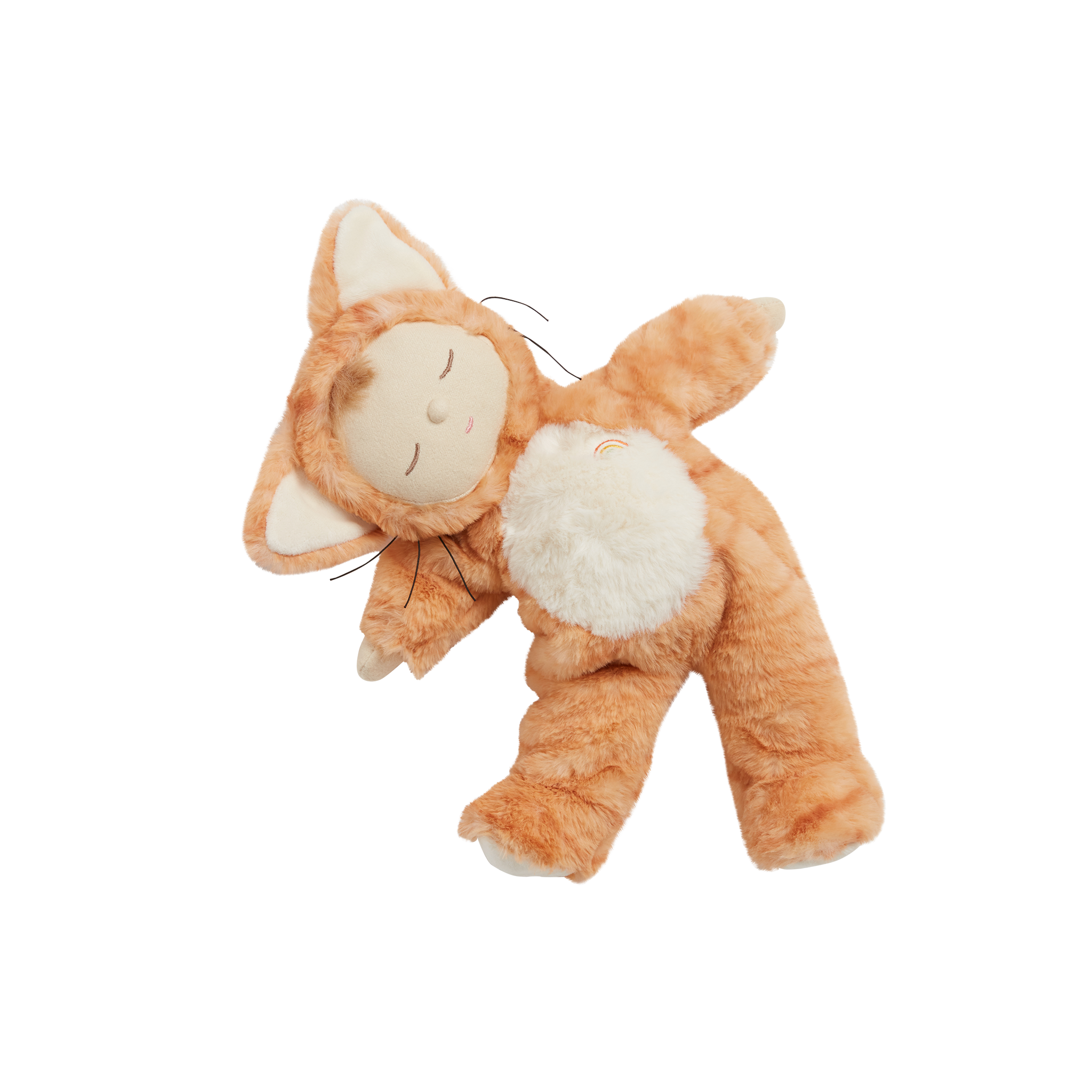 Cozy Dinkums Tabby Cat Plush Toy - Cute & Soft Jinx Cat Stuffed Animal for Kids & Adults - Perfect for Cuddling, Gifts, and Home Decor