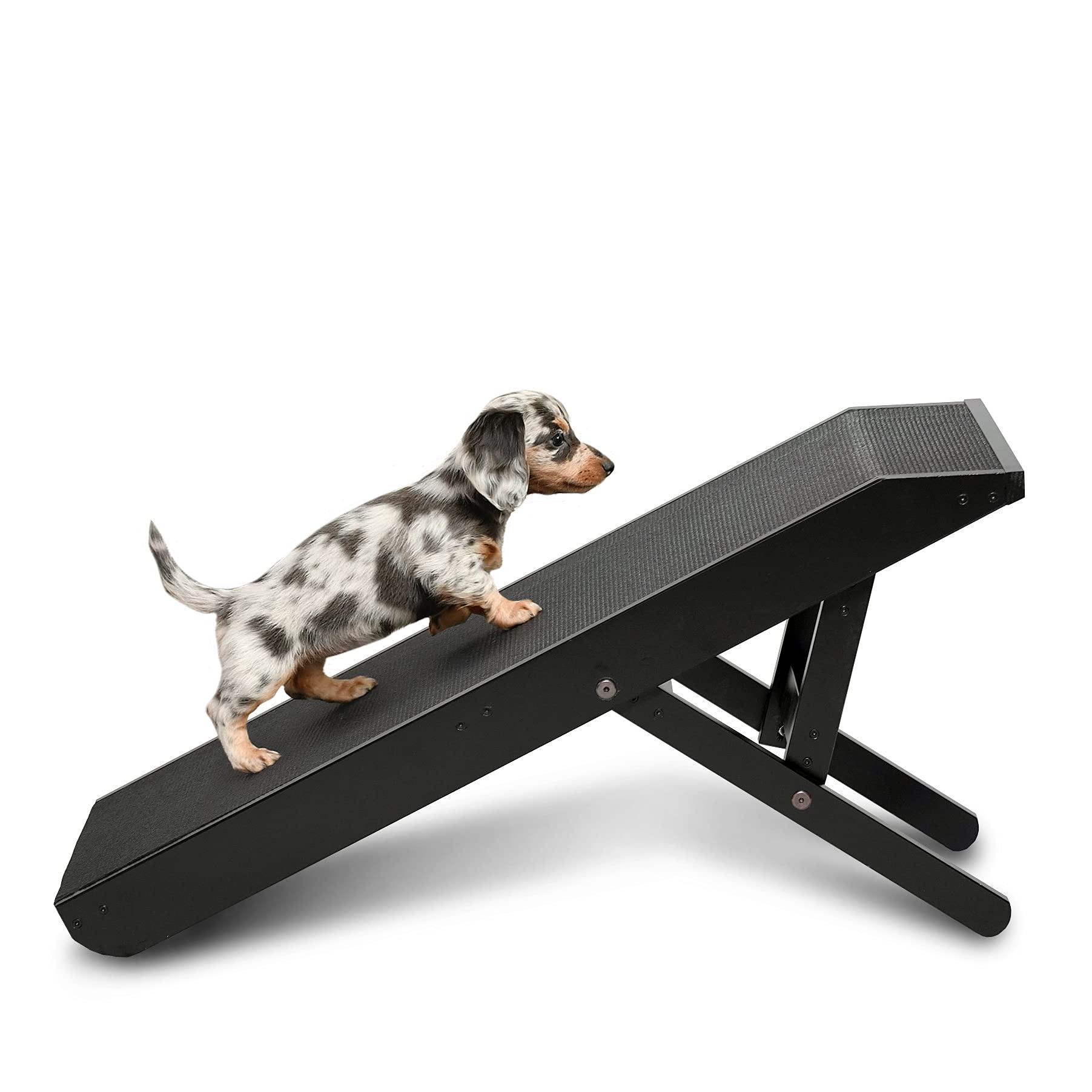 DoggoRamps - Adjustable Dog Ramp for Couch, Anti-Slip Pet Steps with Secure Grip - Perfect for Small & Large Dogs, 5 Colors to Match Home Decor - Ideal for Sofa Access, Bed Climbing & Senior Pet Assistance
