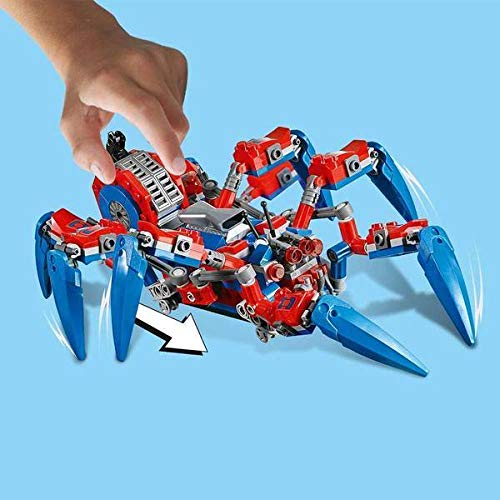 LEGO Marvel Spider-Man: Spider-Man's Spider Crawler 76114 Building Kit (418 Pieces) - Superhero Toy for Kids & Collectors - Creative Play, Birthday Gift & Home Decoration