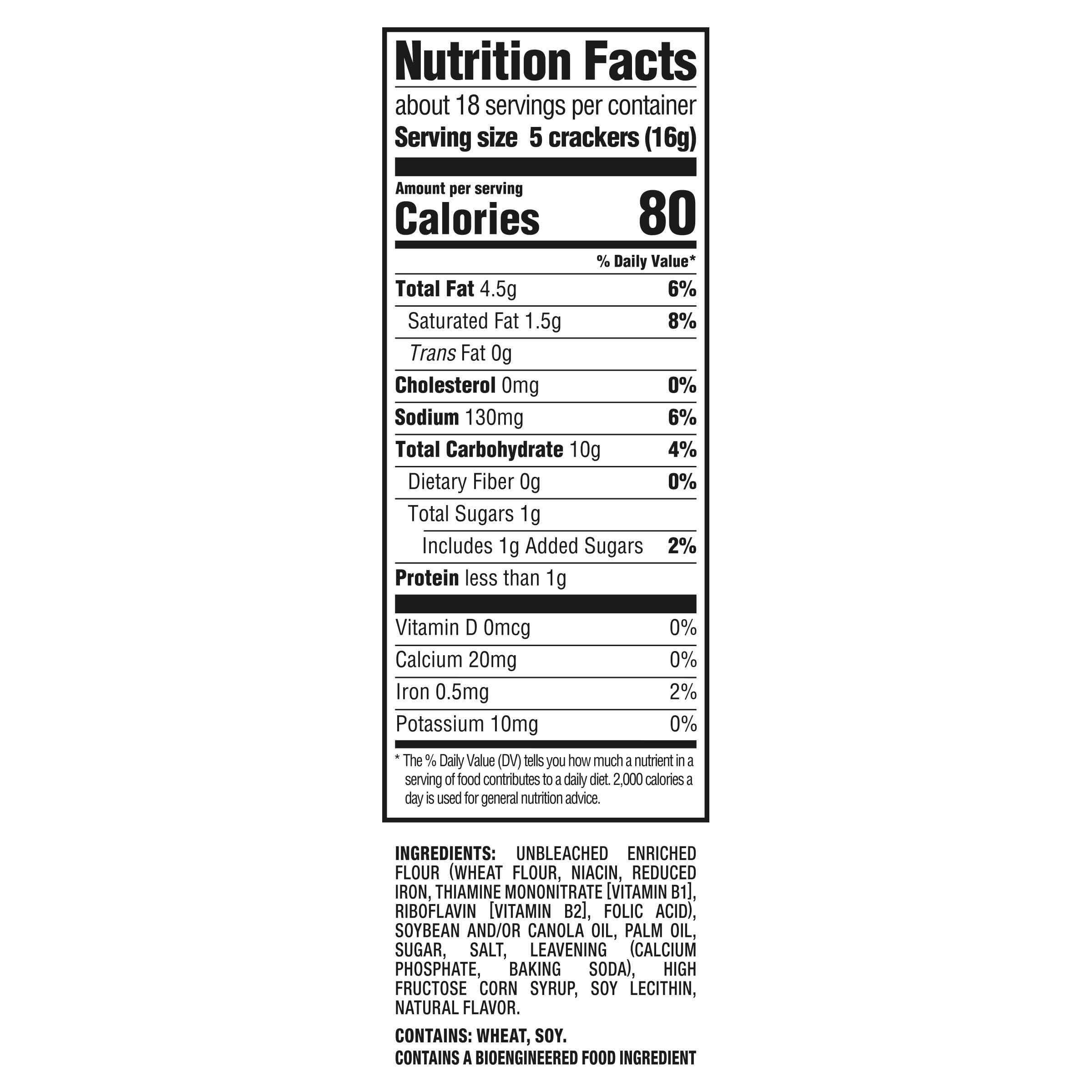 RITZ Original Crackers - Delicious Snacks for Kids & Adults - Perfect for Lunch Boxes, Parties & On-the-Go - 10.3 oz Pack