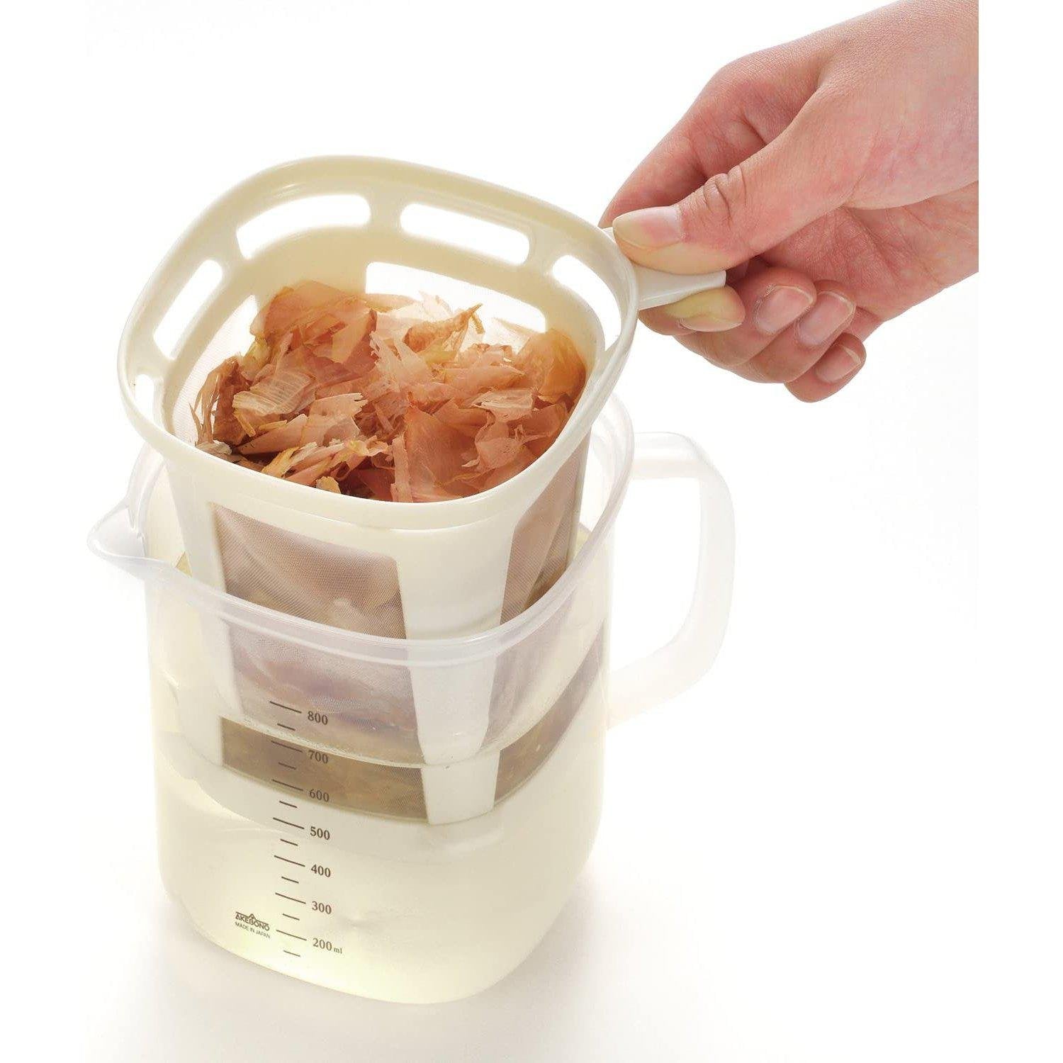 Akebono Dashi Pot RE 1510 - Authentic Japanese Stock Maker for Flavorful Broths & Soups | Perfect for Ramen, Udon & Miso Soup at Home