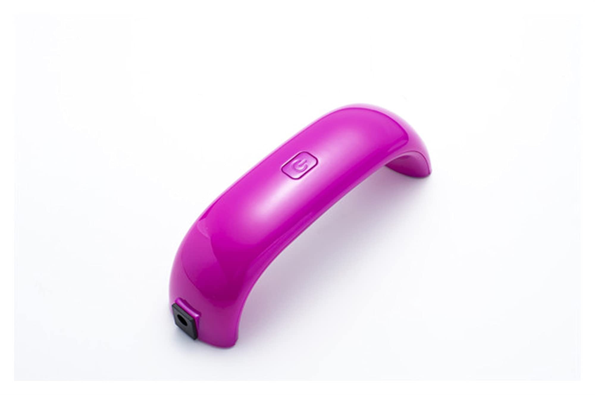 9W Mini USB LED UV Nail Dryer Lamp for Gel Polish Curing - Fast Drying, Portable Nail Art Manicure Tool with Rainbow Light (Rose Color) - Perfect for Home, Salon & Travel Use