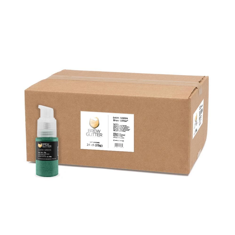 Dark Green Brew Glitter® Spray Pump - Bulk Wholesale for DIY Crafts, Party Decor & Nail Art - Perfect for Festive Events & Creative Projects