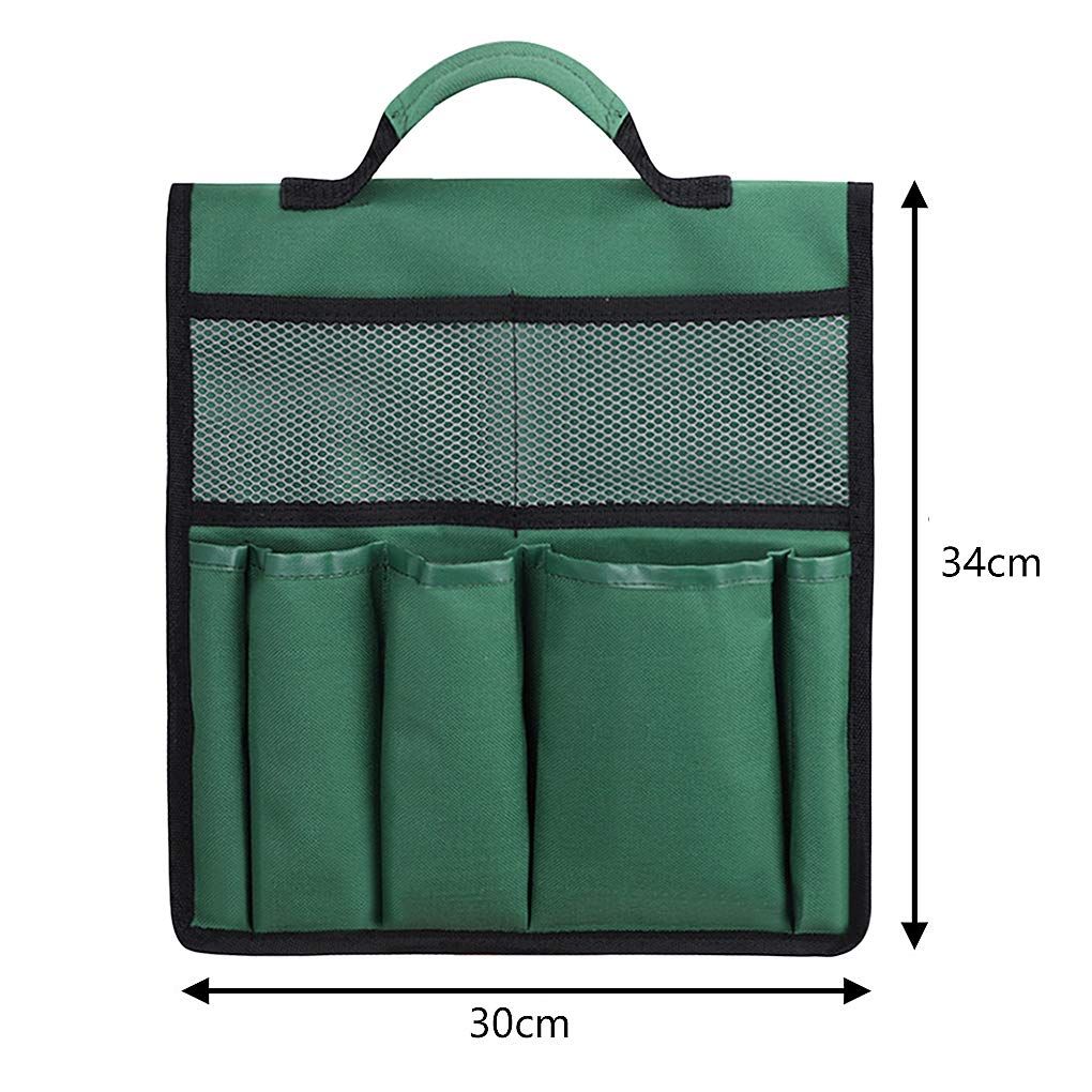 Garden Kneeler Seat with Storage Bag - Heavy Duty Oxford Cloth Kneeling Stool with Handle - Perfect for Gardening, Weeding, Planting & Outdoor Yard Work