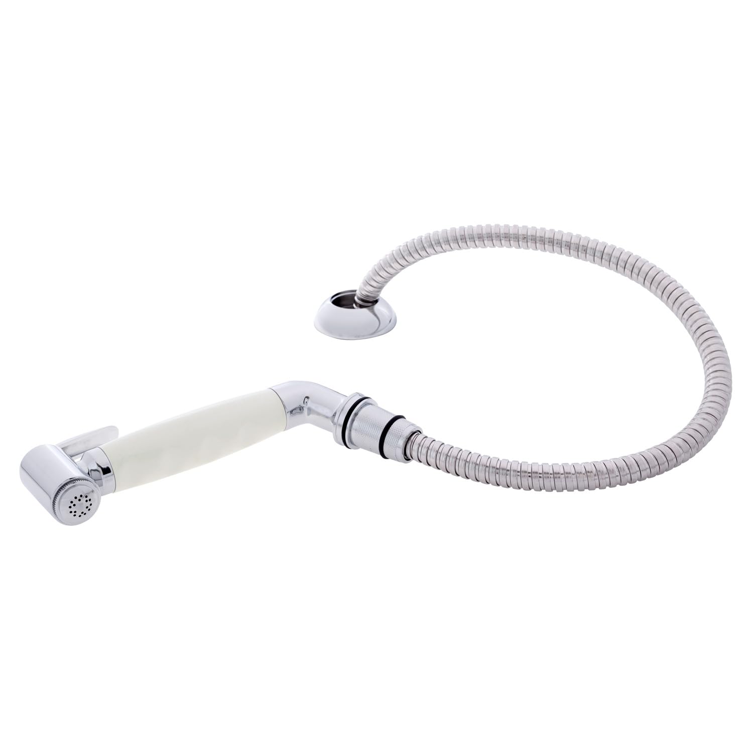 Ambassador Marine Hammer-Head Deck Sprayer with Elbow & 6-Ft Stainless Steel Hose - Perfect for Boat Cleaning, Deck Washing & Marine Surface Maintenance