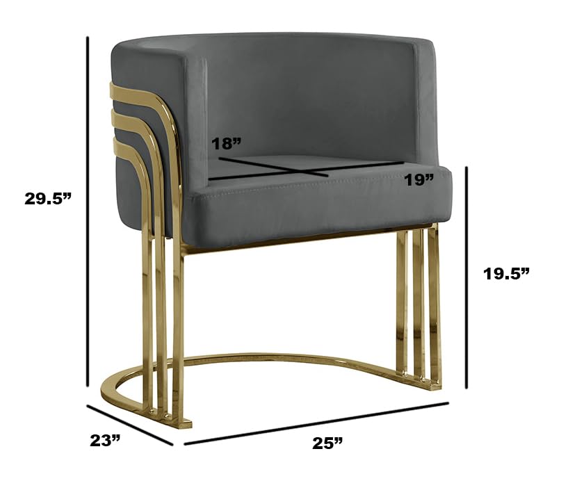Premium Navy Blue Accent Chair - High-Quality Modern Furniture for Living Room, Bedroom & Office - Comfortable Stylish Seating for Home Decor