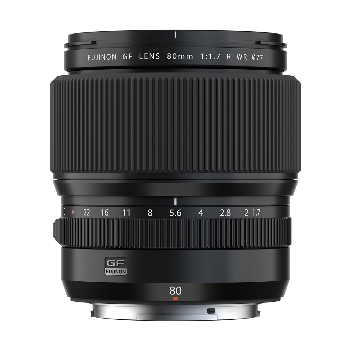 Fujifilm GF 80mm f/1.7 R WR Lens - Medium Format Prime Portrait Lens for Fujifilm GFX Cameras | Open Box Condition | Perfect for Studio Photography, Wedding Shoots & Low Light Performance