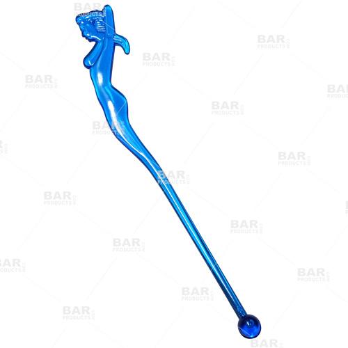 BarConic® Premium Stainless Steel Mermaid Drink Stirrer - Elegant Cocktail Mixer for Martinis, Iced Coffee & More - Perfect for Home Bars, Parties & Gifts
