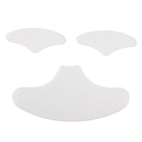 3pcs Reusable Silicone Anti-Wrinkle Face Patches Set - Forehead & Eye Wrinkle Smoothing Pads for Fine Lines, Sun Damage & Aging Skin | At-Home Skincare Treatment for Day & Night Use
