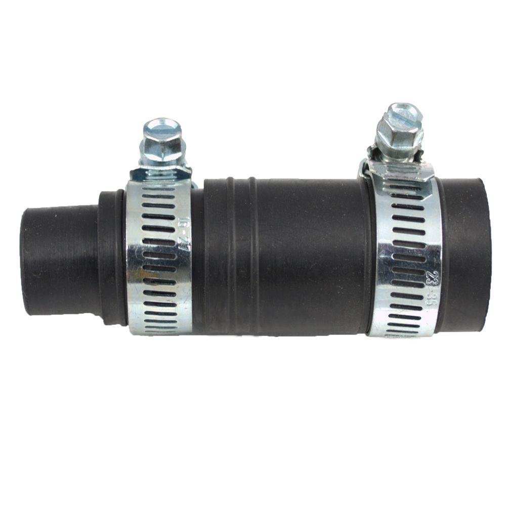 Black Disposable Connector - Perfect for Plumbing, HVAC, and DIY Home Repair Projects