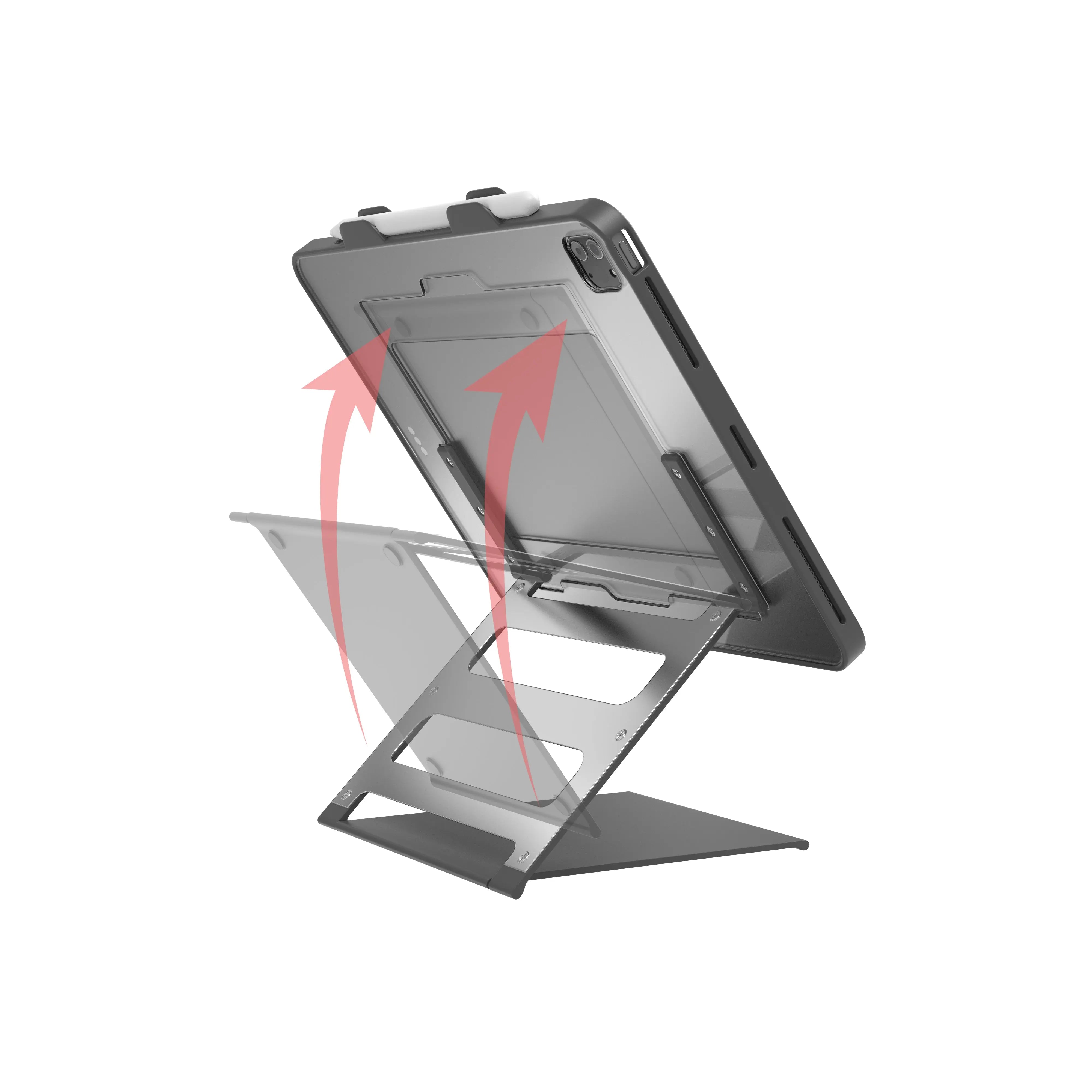 Premium Tablet Carrying Case with Adjustable Kickstand - Universal Fit for iPad, Samsung Galaxy Tab, Fire HD - Perfect for Travel, Work & Home Use