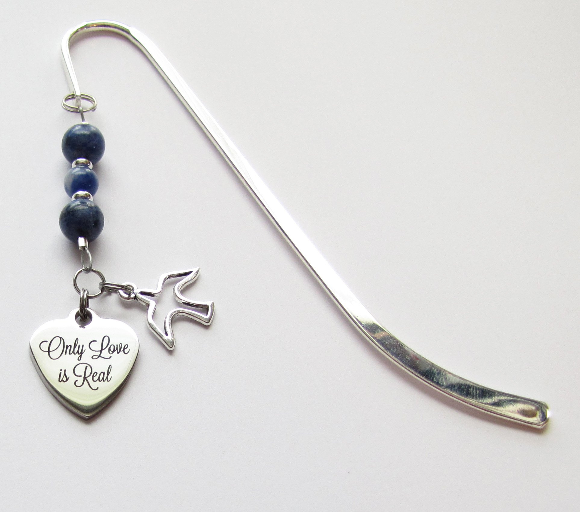 ACIM Bookmark - A Course in Miracles Inspired Only Love is Real Holy Spirit Bookmark for Bible Study & Spiritual Growth