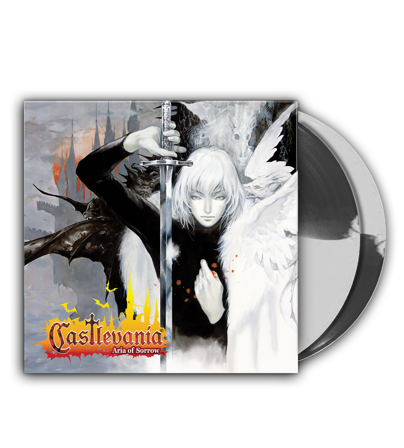 Castlevania: Aria of Sorrow Original Game Soundtrack 2LP Vinyl Record - Limited Edition Video Game Music for Collectors & Gamers - Perfect for Gaming Rooms & Retro Music Enthusiasts