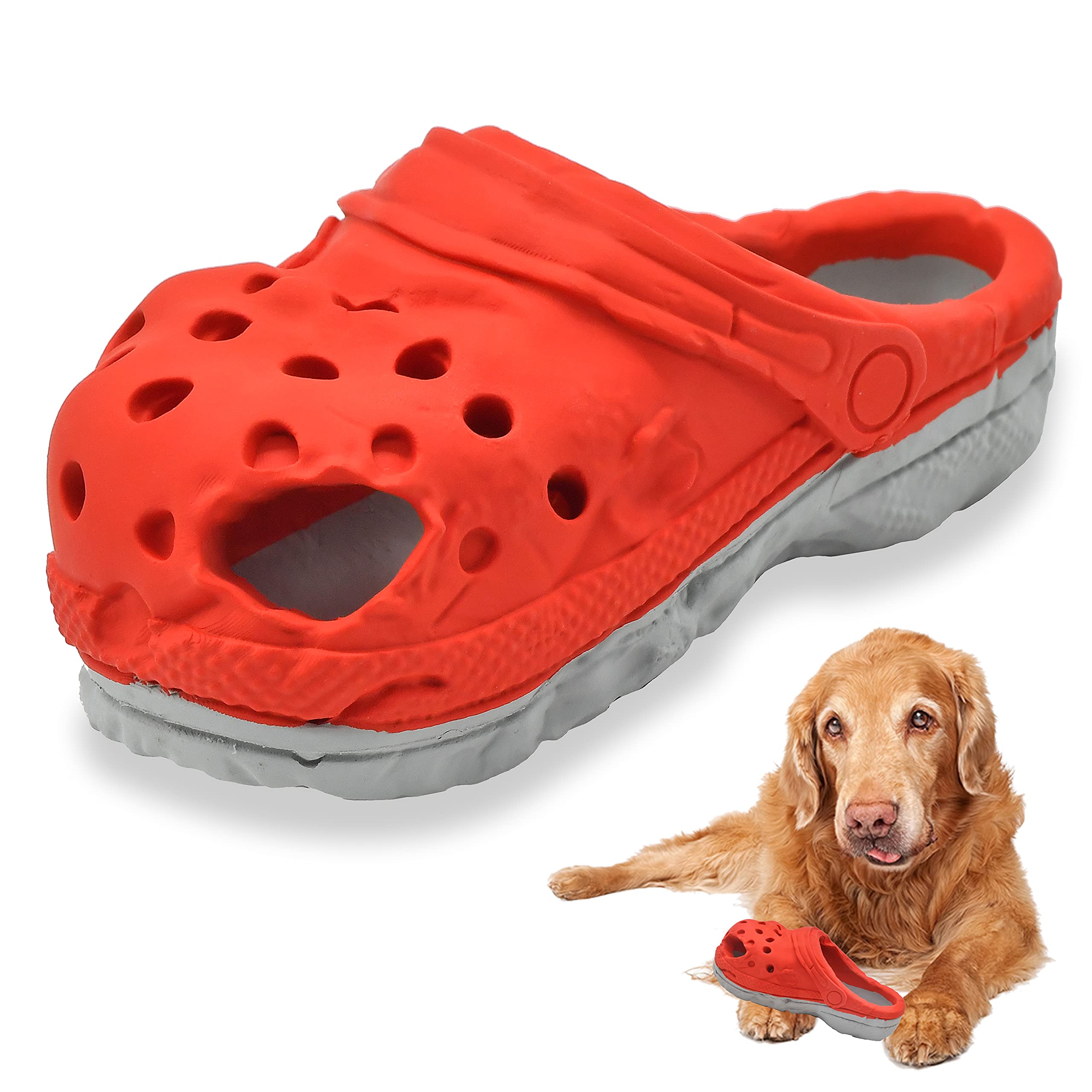 **Indestructible Dog Toys for Aggressive Chewers - 100% Natural Rubber Chew Toys for Medium & Large Breed Dogs - Teeth Cleaning & Durable - Perfect for Playtime, Training & Anxiety Relief**