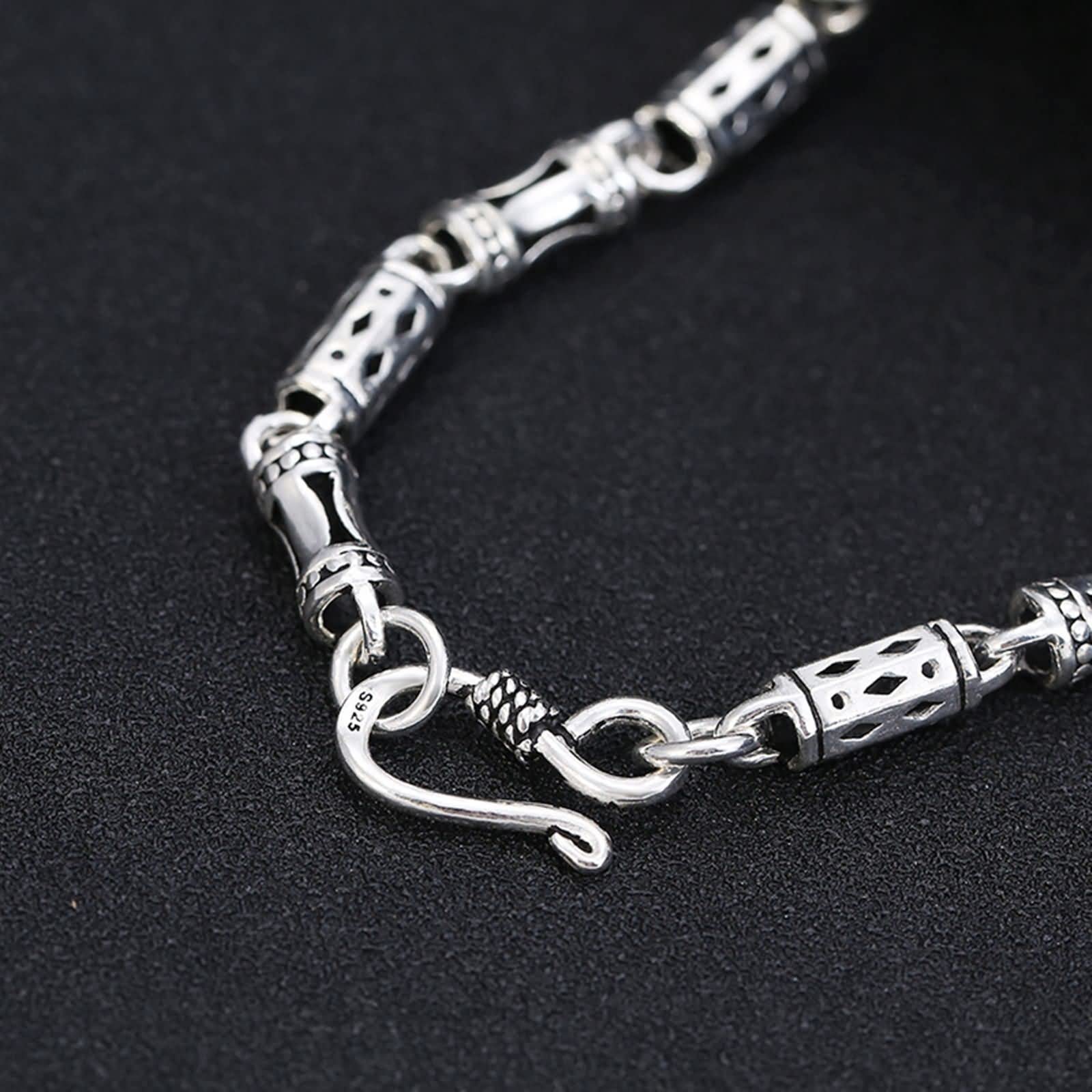 5mm Sterling Silver Chain Necklace for Men - 18 Inch Thick Cuban Link Necklace | Perfect for Casual Wear, Gifts & Layering
