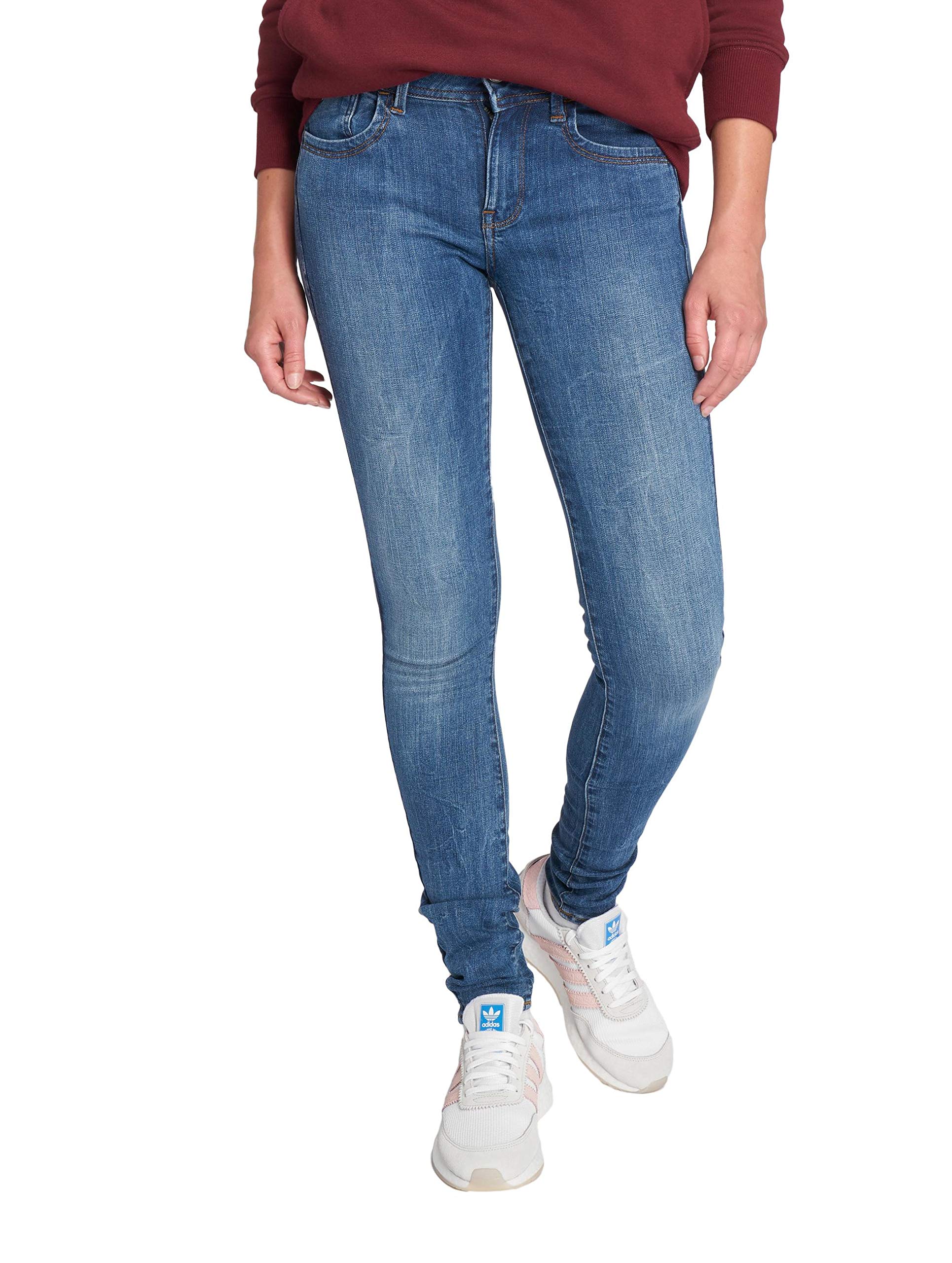 G-STAR RAW Women's Lynn D Mid Rise Super Skinny Fit Jeans - Stylish Slim Denim Pants for Casual Wear & Night Out
