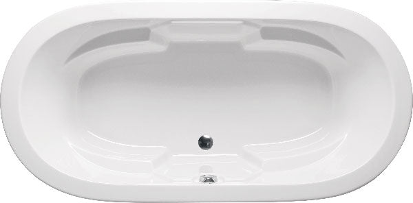 Americh BR6644LA2 Brisa 66 x 44 Inch Drop-In Luxury Acrylic Bathtub Combo - Perfect for Master Bathroom & Spa-Like Relaxation