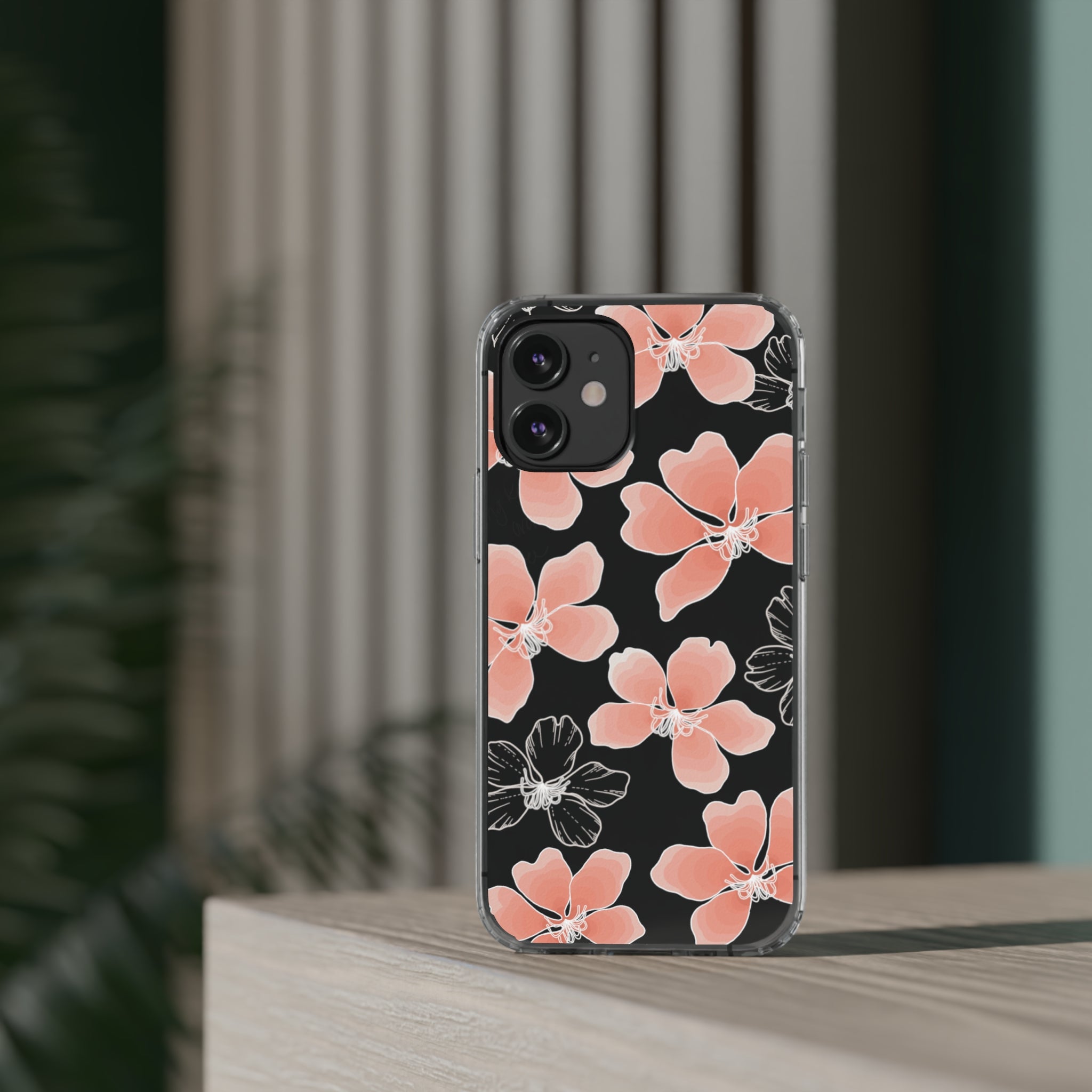 Hong Kong Orchid Clear Phone Case - Slim Protective Cover for iPhone & Samsung | Perfect for Everyday Use, Travel & Gifting