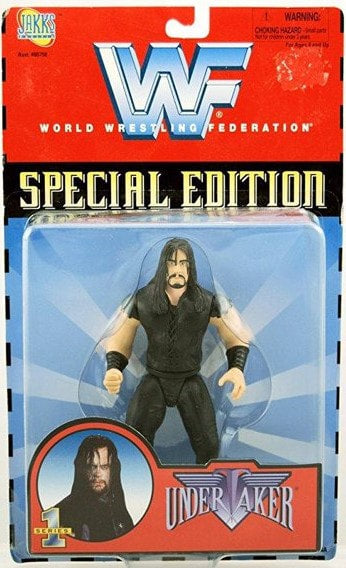 1998 WWF Jakks Pacific Special Edition Series 1 Undertaker Action Figure - Exclusive Collectible Wrestling Toy for Fans & Collectors - Perfect for Display, Gifts, and Nostalgic WWF Memorabilia