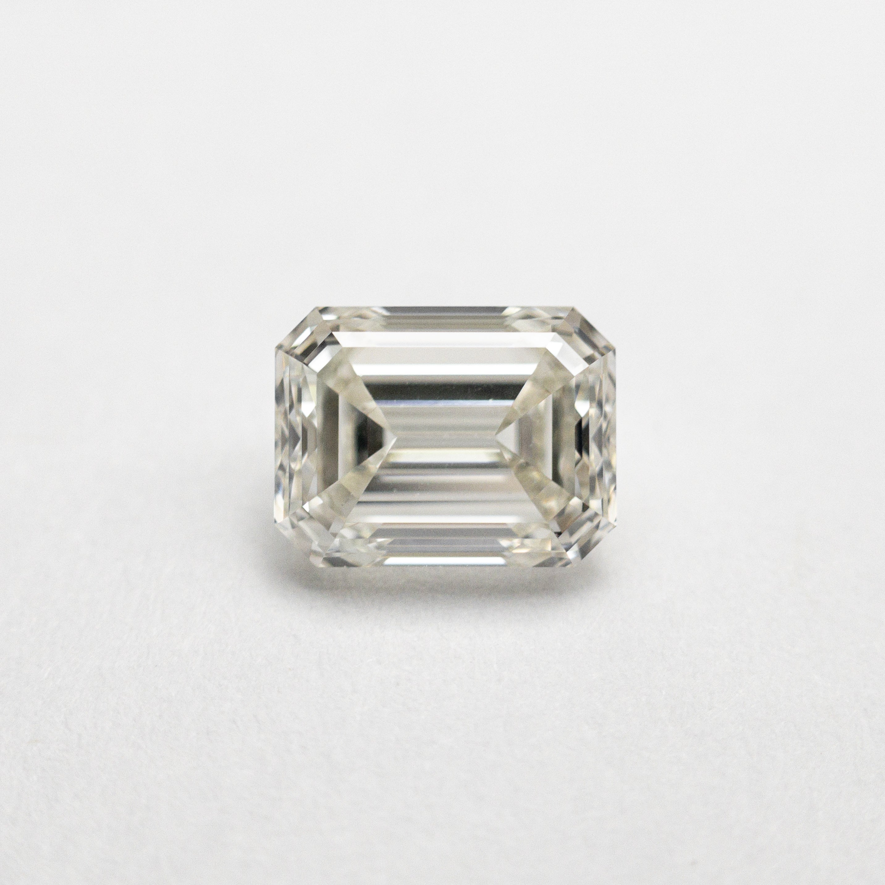 1.00ct (6.13x4.69x3.36mm) SI1+ K Color Rectangle Step Cut Diamond with Cut Corners - Perfect for Engagement Rings & Fine Jewelry