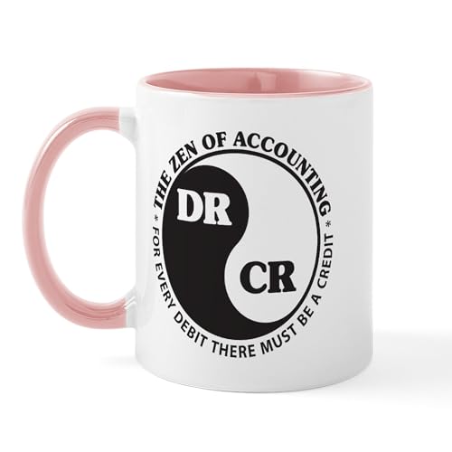 White/Pink Inside - Zen Of Accounting Mug
