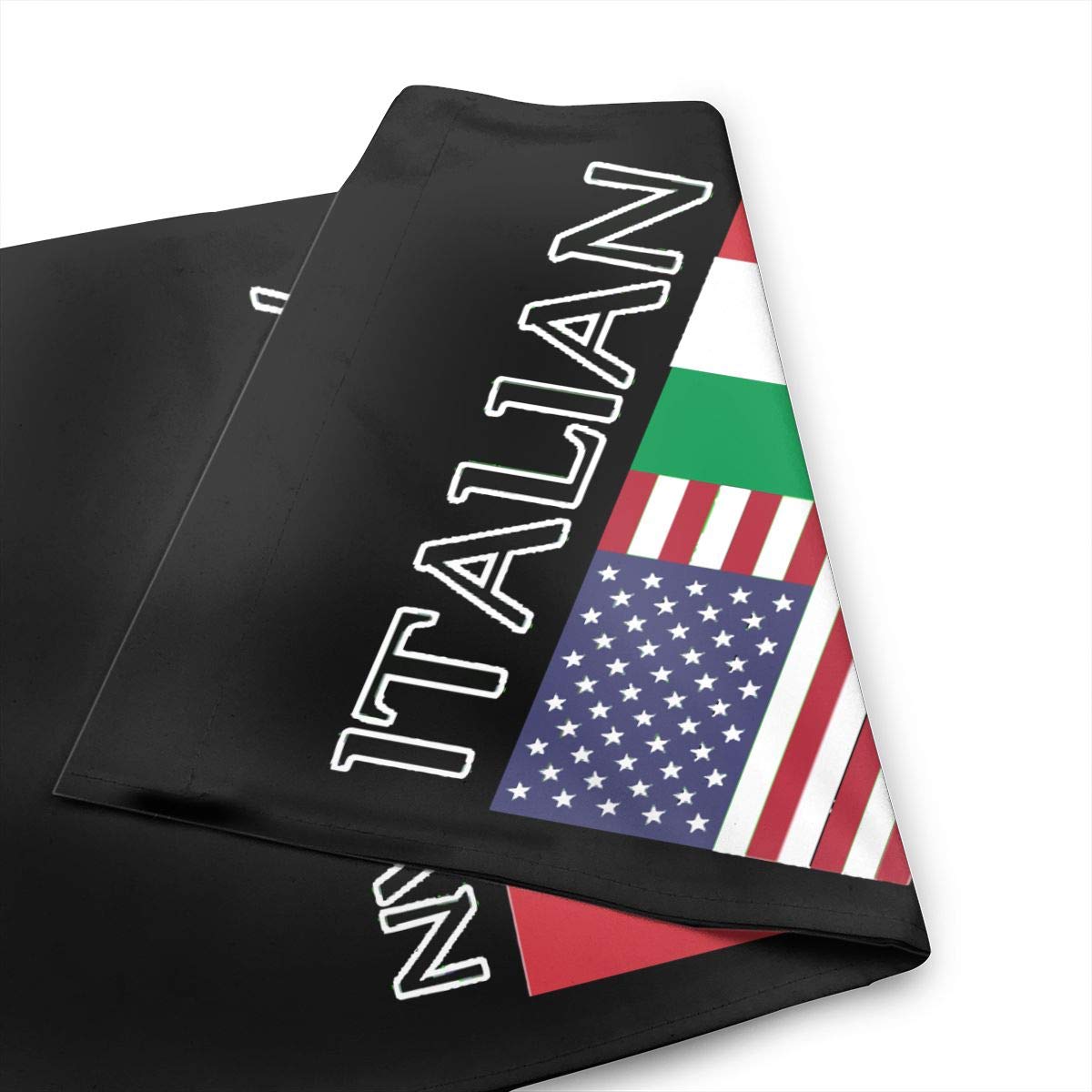 2-Sided Italian American Garden Flag 12.5x18 Inches - Double-Sided Outdoor Decorative Flag for Yard, Porch & Patio Decor