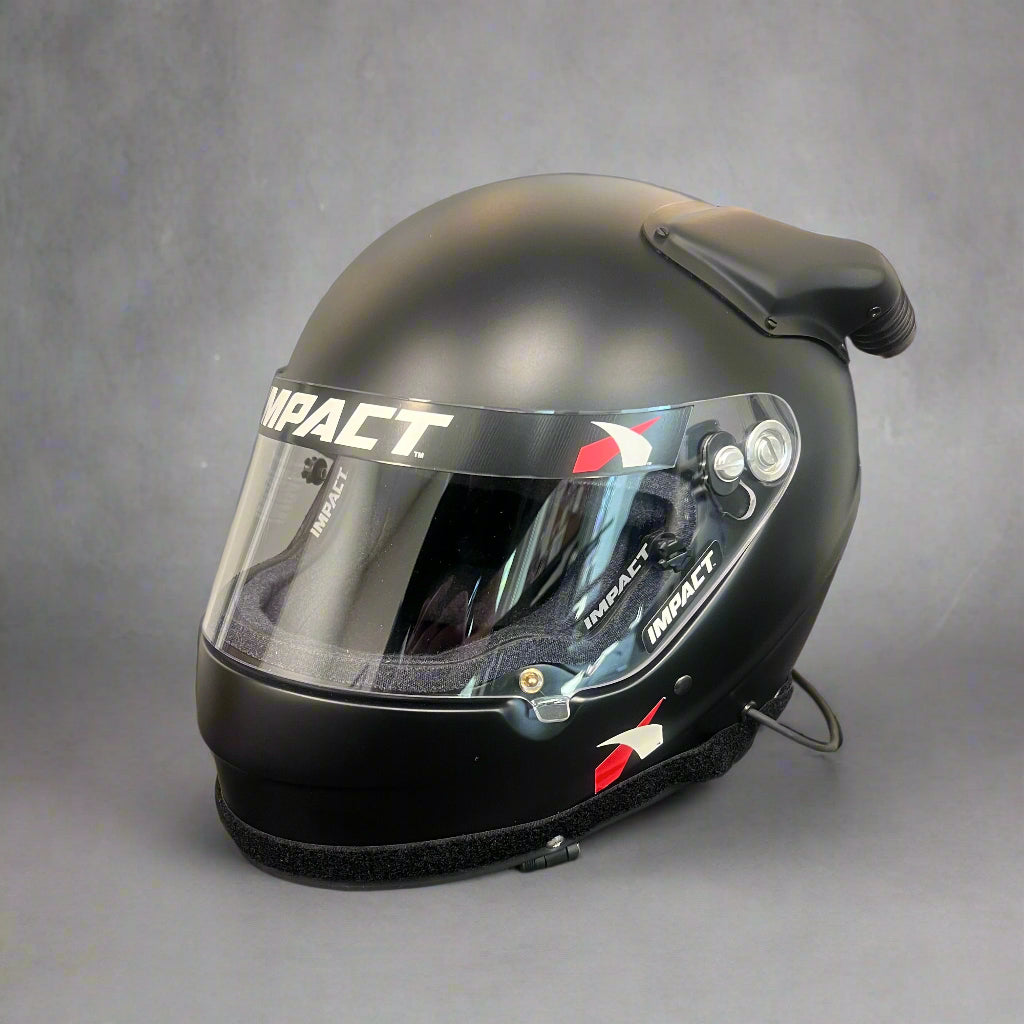 XLarge PCI Elite Wired Impact Evo OS20 SA2020 Helmet - DOT & SA2020 Certified Motorcycle Racing Helmet for Men - Lightweight & Ventilated for Comfort - Perfect for Track Racing, Street Biking & Safety Protection