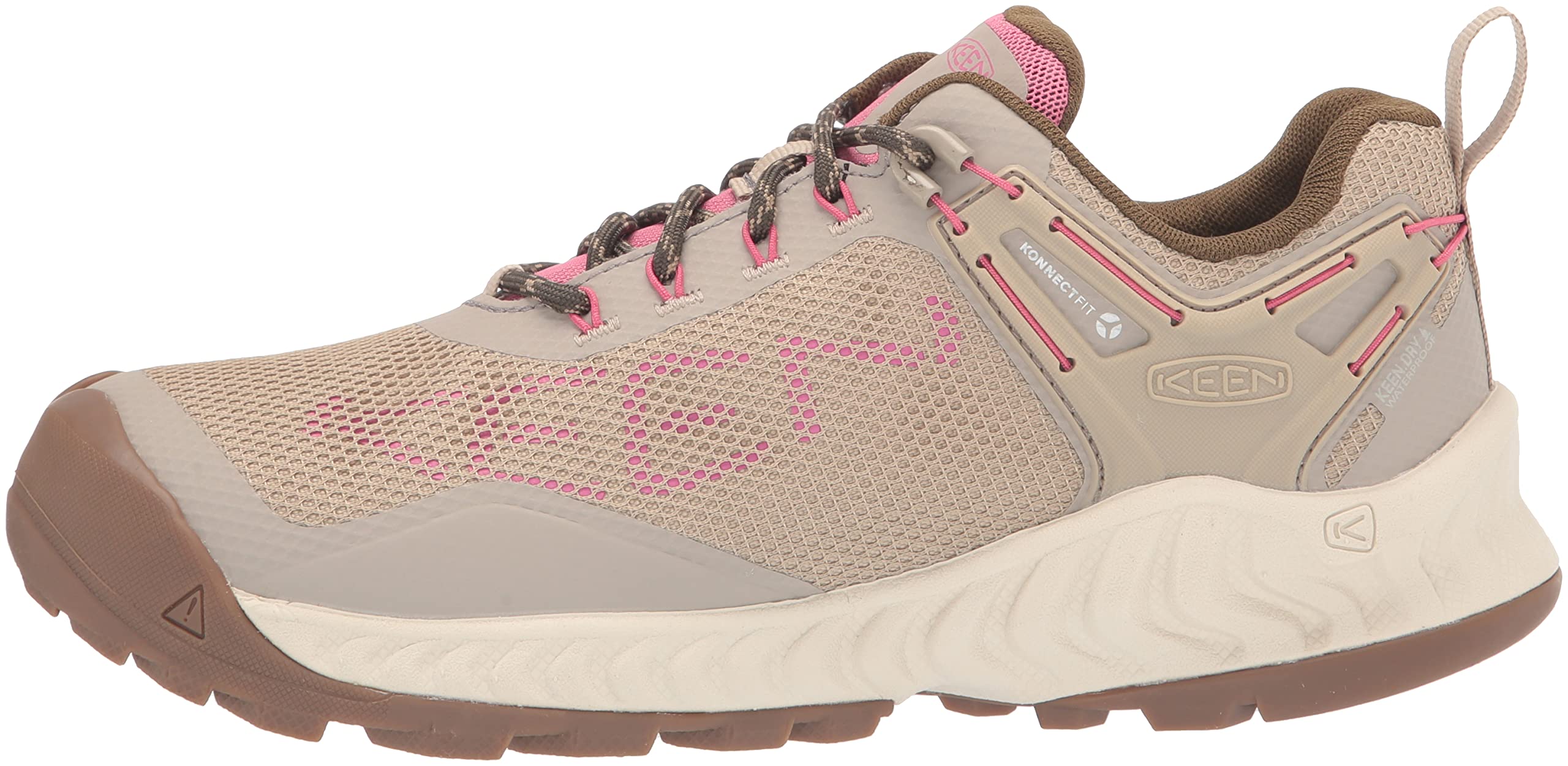 KEEN Women's Nxis Evo Low Waterproof Hiking Shoes - Lightweight & Quick-Drying for Outdoor Adventures, Trail Running & Backpacking